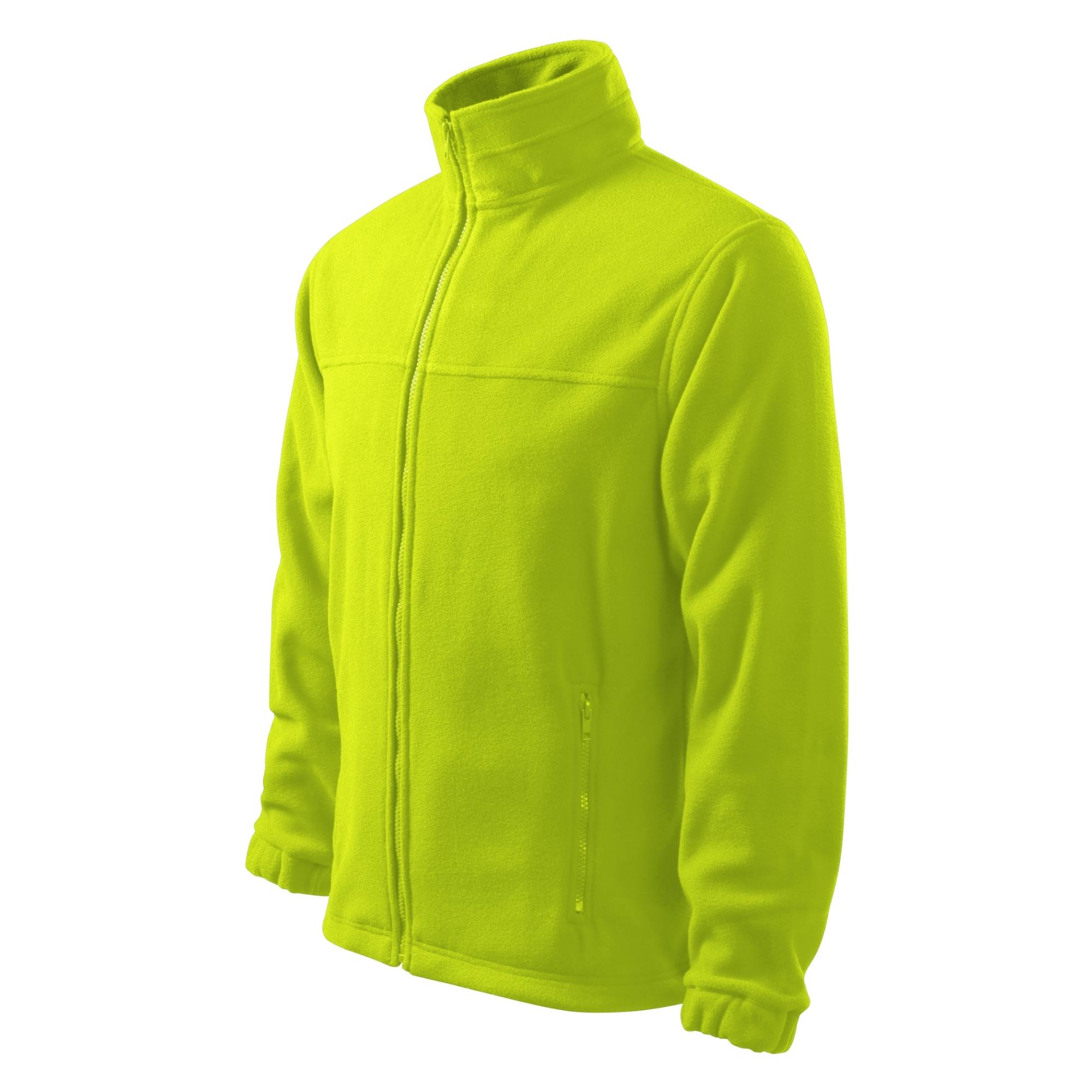 Jachetă fleece pentru bărbaţi Jacket 501 lime 62 (brand label) 3XL