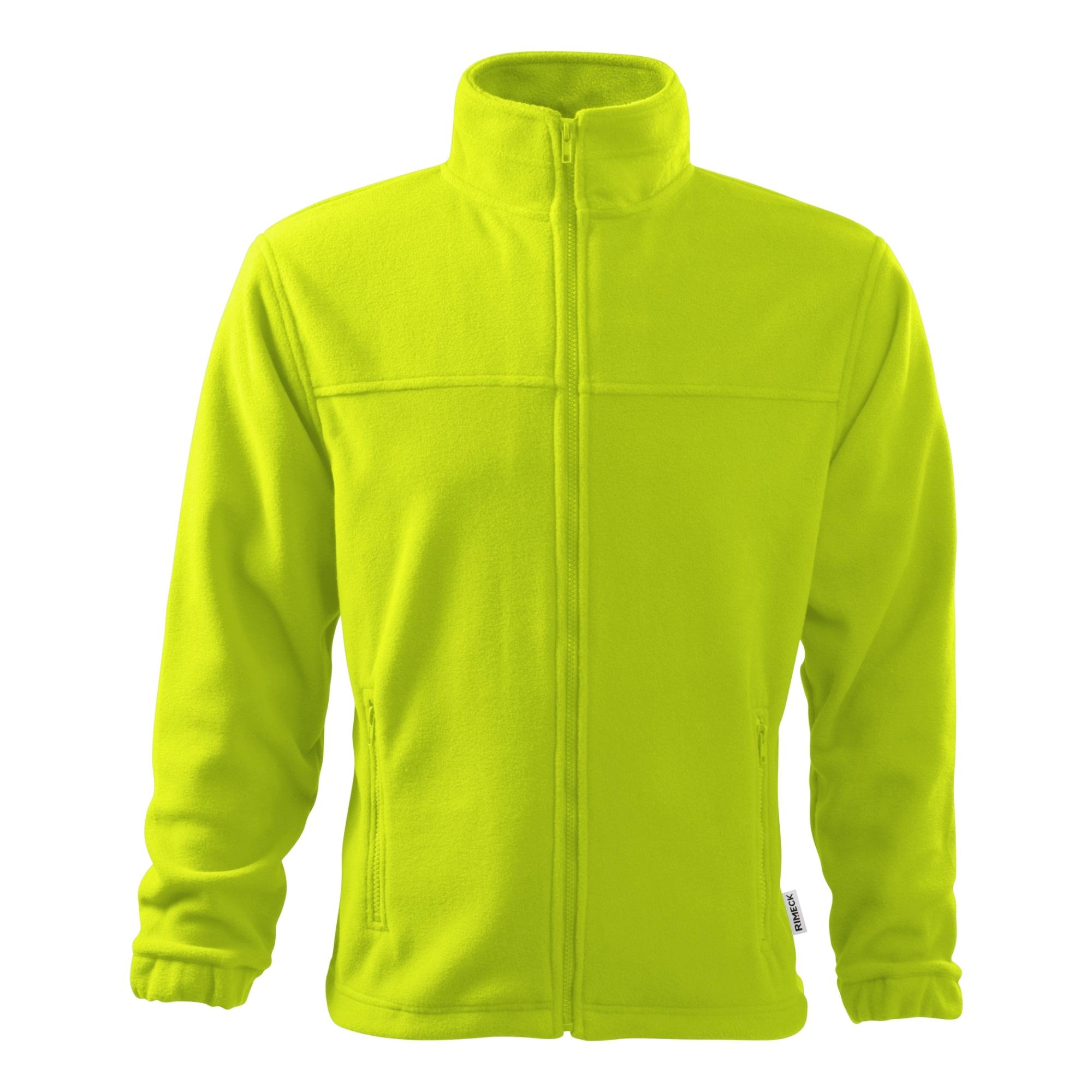 Jachetă fleece pentru bărbaţi Jacket 501 lime 62 (brand label) L