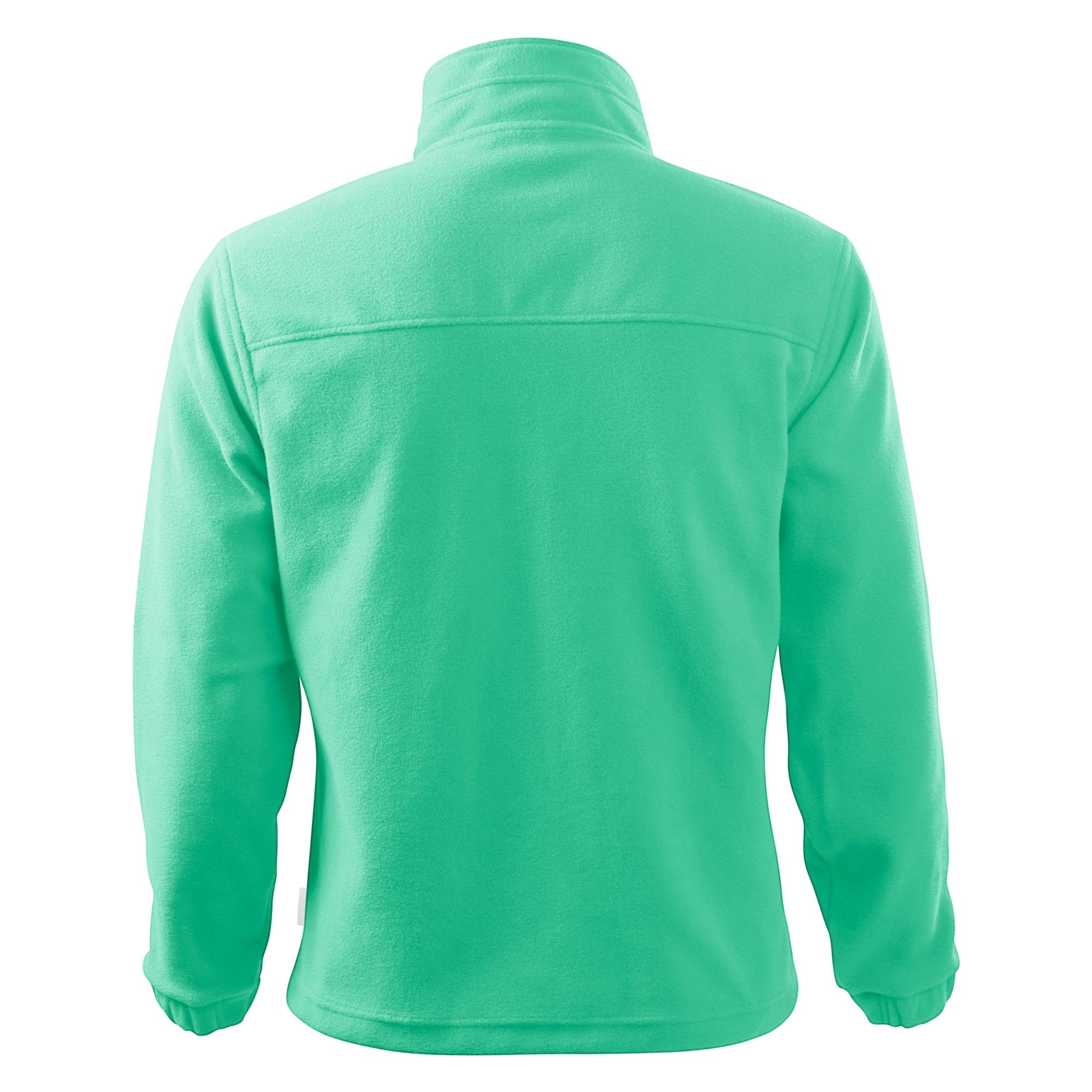 Jachetă fleece pentru bărbaţi Jacket 501 verde mentă 95 (brand label) L