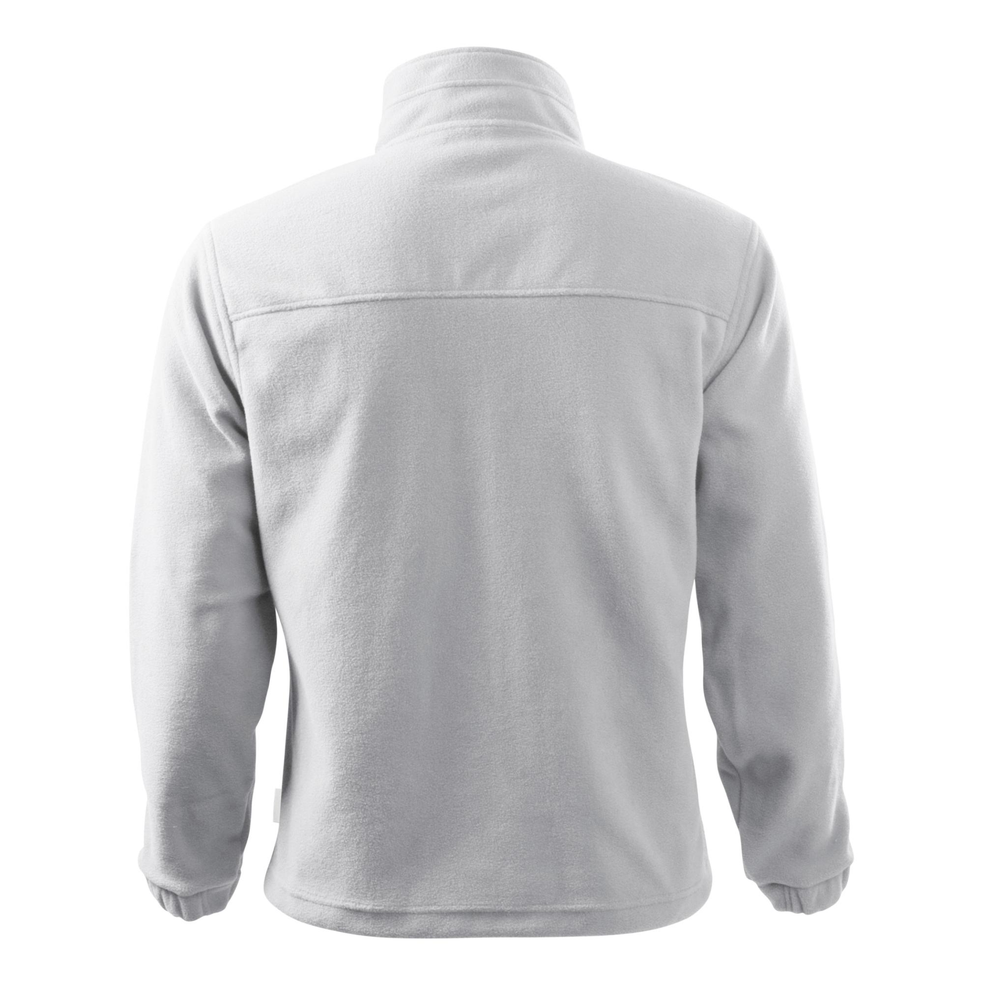 Jachetă fleece pentru bărbaţi Jacket 501 alb 00 (brand label) L