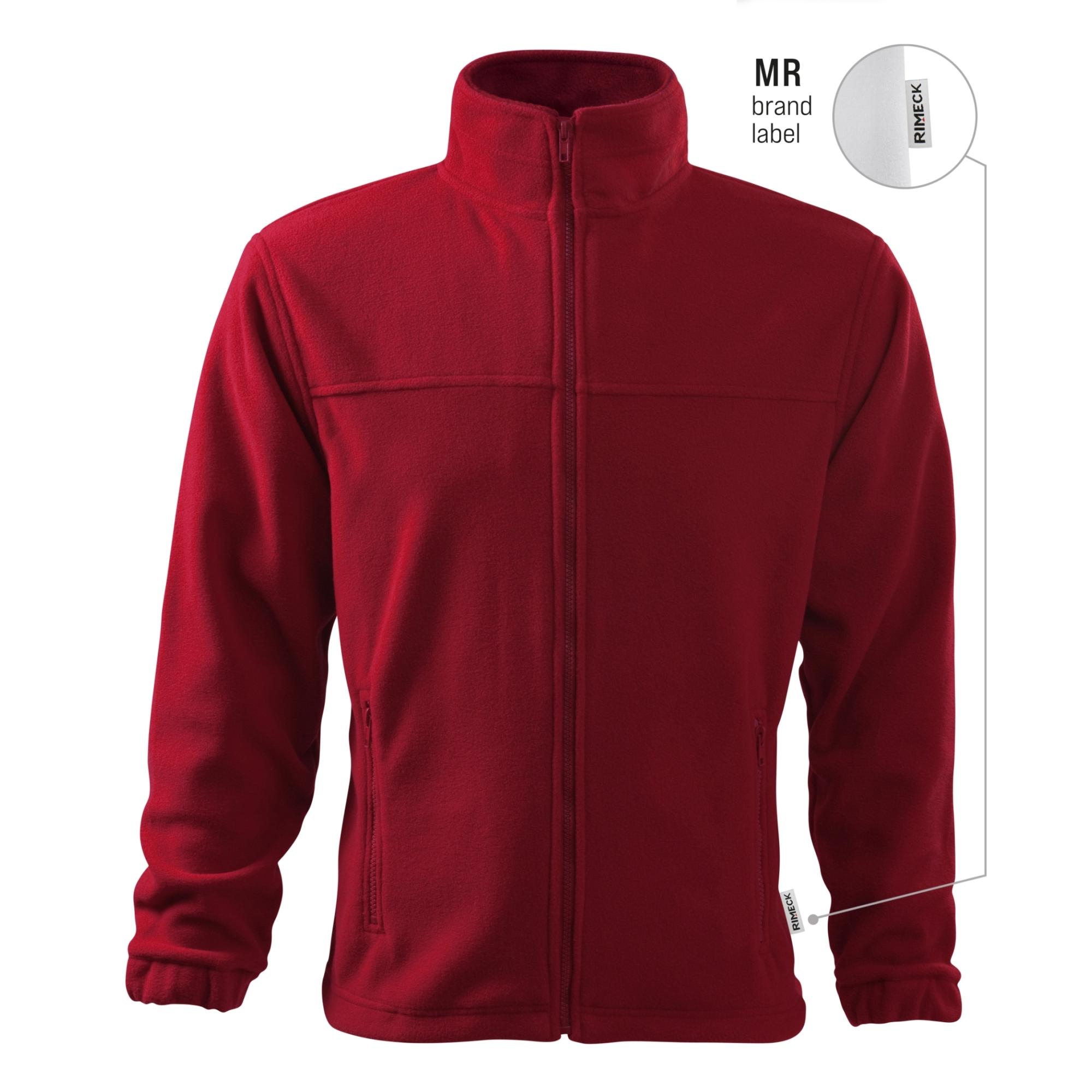 Jachetă fleece pentru bărbaţi Jacket 501 roşu marlboro 23 (brand label) L