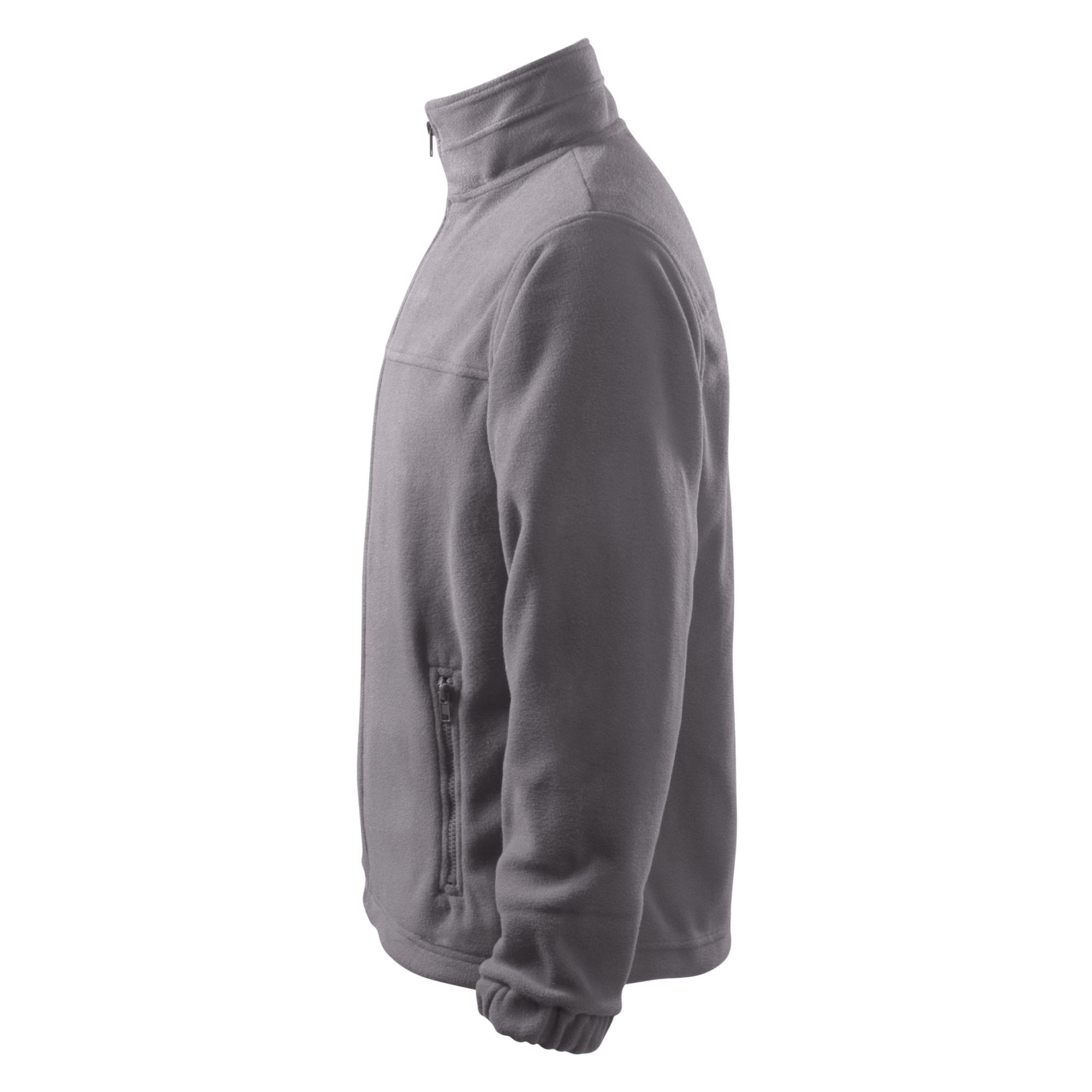 Jachetă fleece pentru bărbaţi Jacket 501 gri metalic 36 (brand label) L