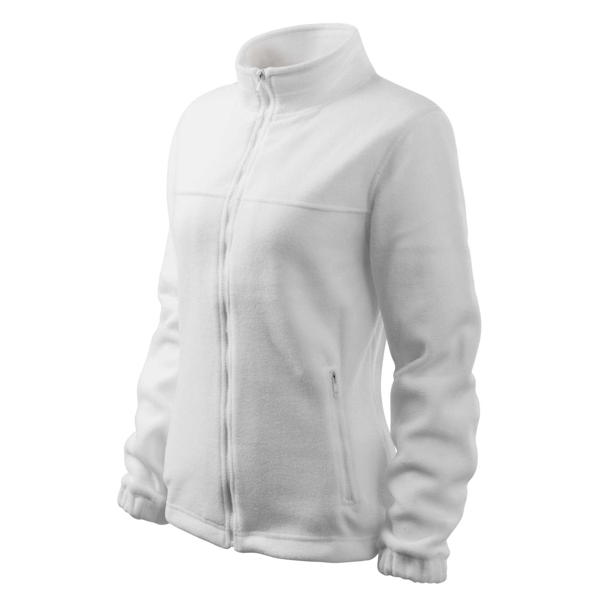 Jachetă fleece pentru damă Jacket 504 Alb XXL