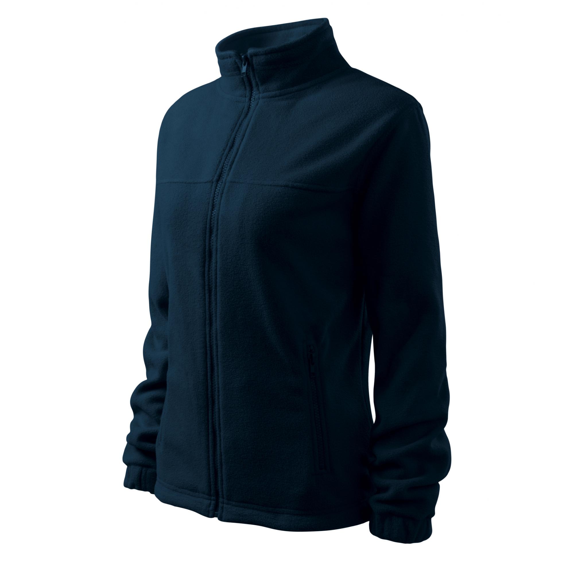 Jachetă fleece pentru damă Jacket 504 Albastru marin XXL