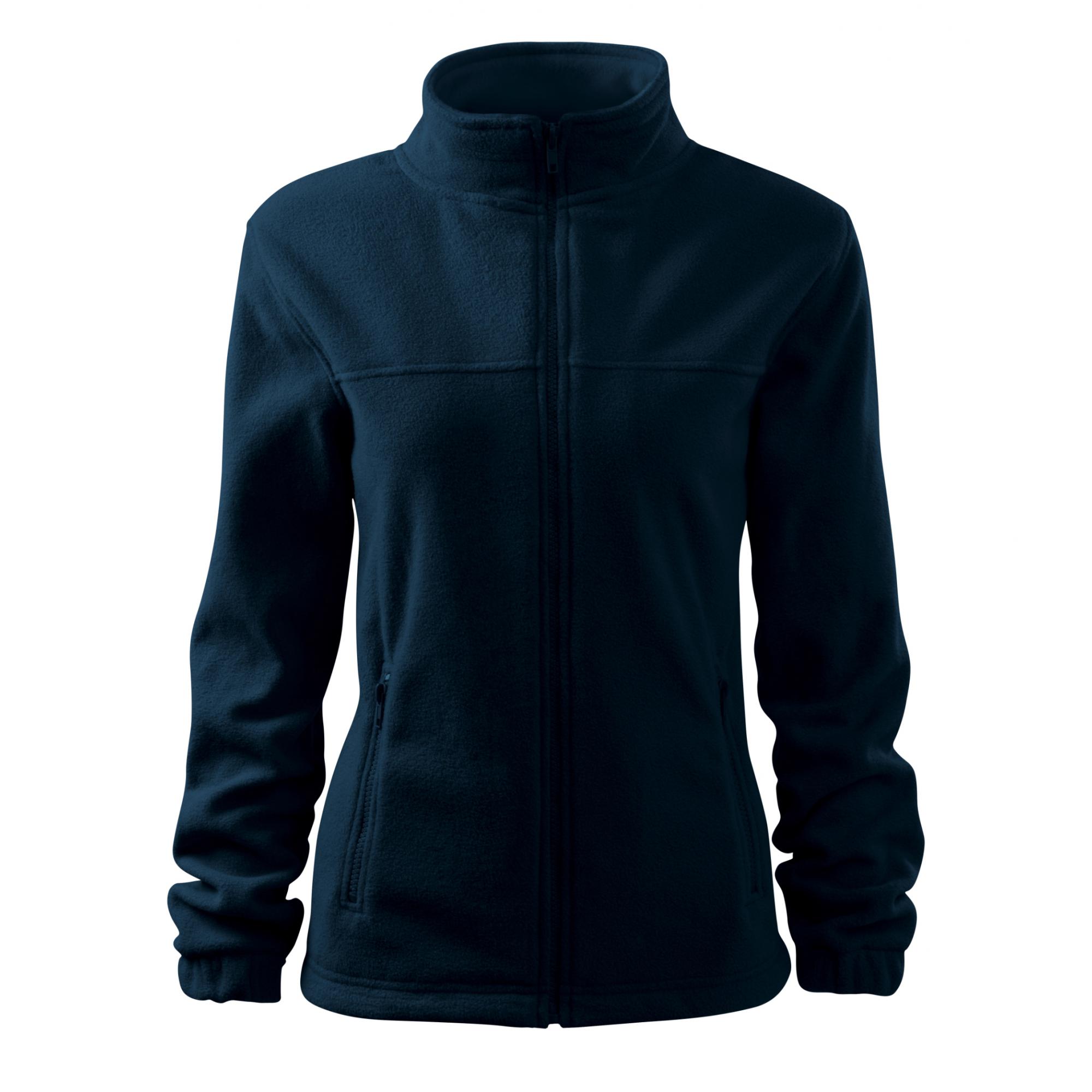 Jachetă fleece pentru damă Jacket 504 Albastru marin XXL