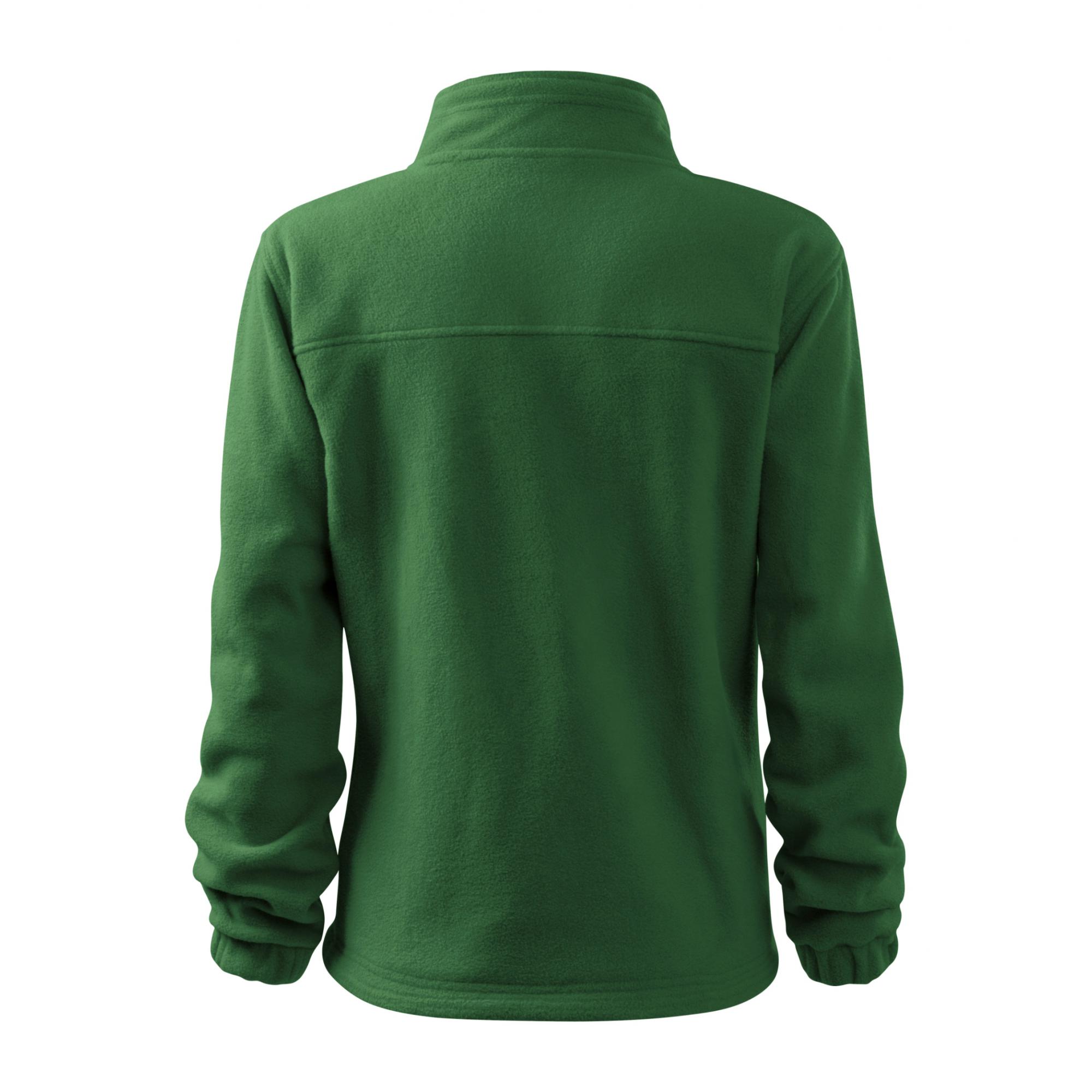 Jachetă fleece pentru damă Jacket 504 Verde sticla XXL