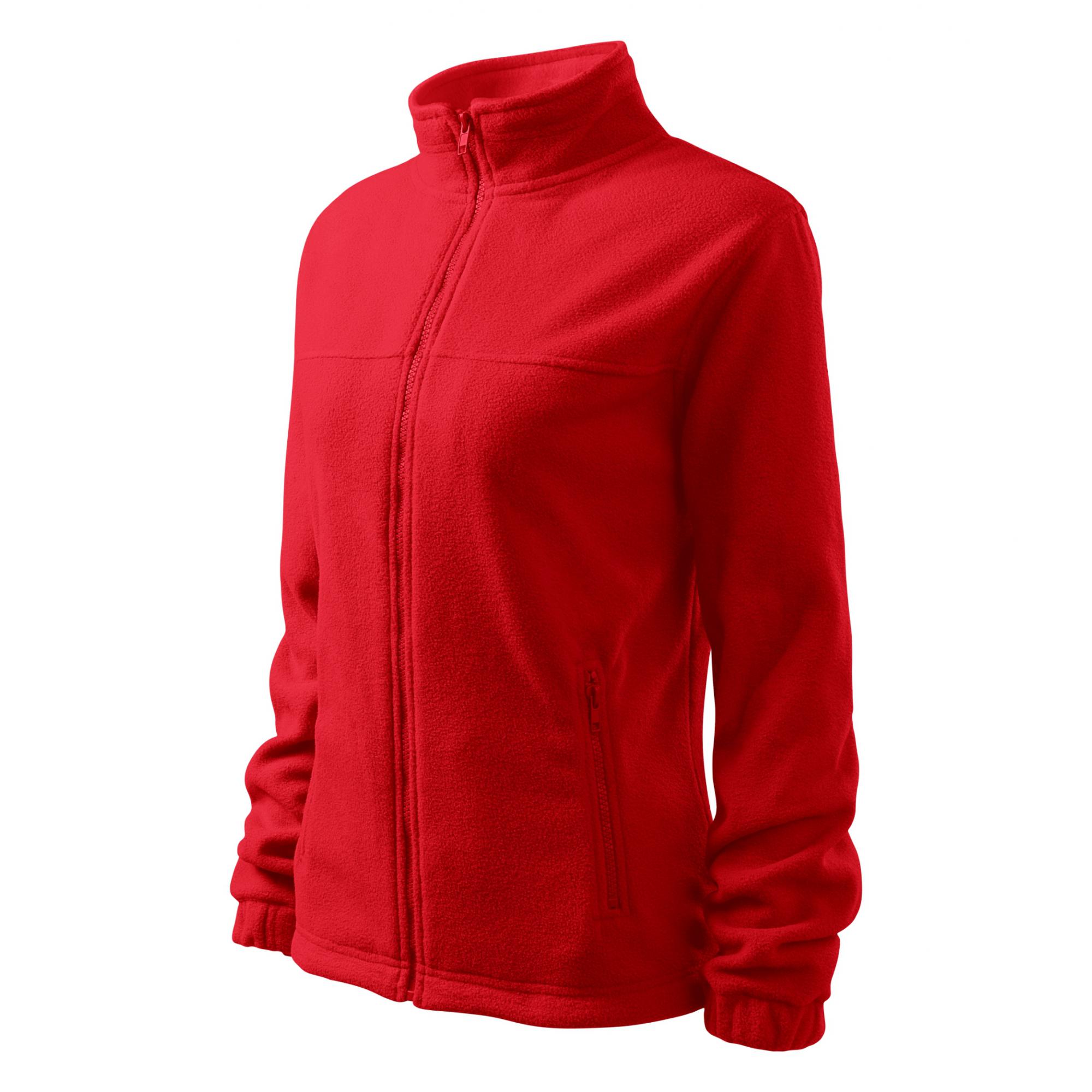 Jachetă fleece pentru damă Jacket 504 Rosu XXL