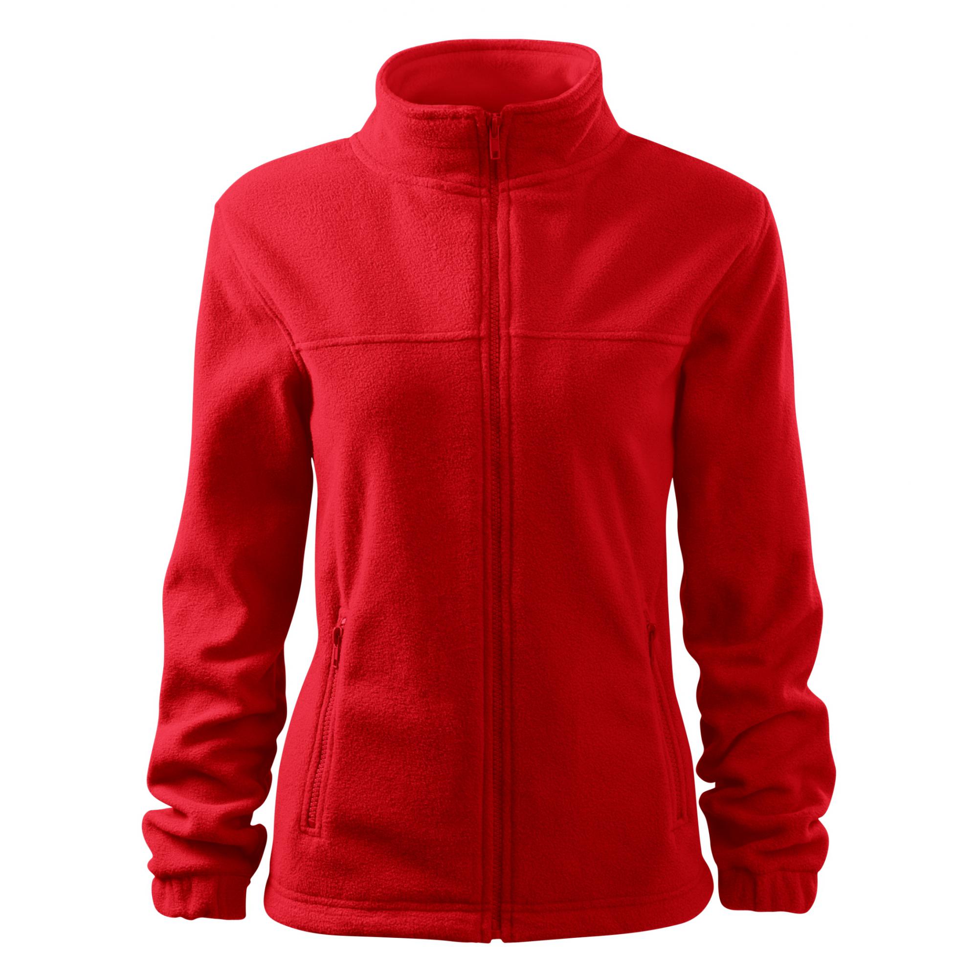 Jachetă fleece pentru damă Jacket 504 Rosu XS