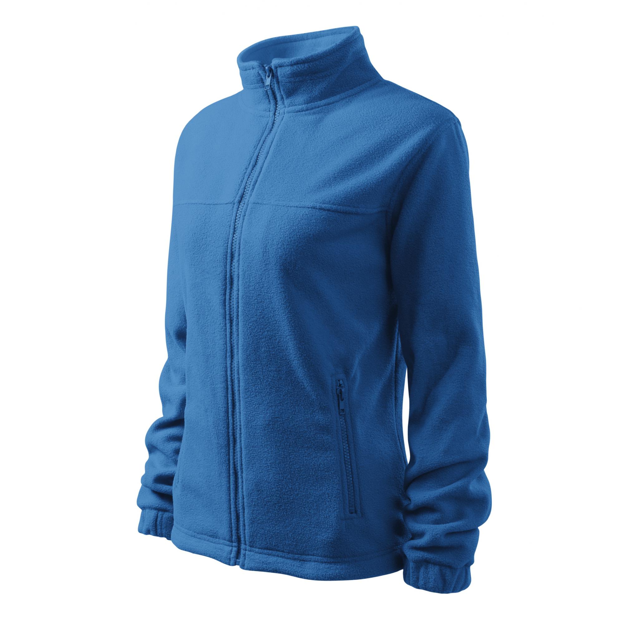 Jachetă fleece pentru damă Jacket 504 Albastru azuriu