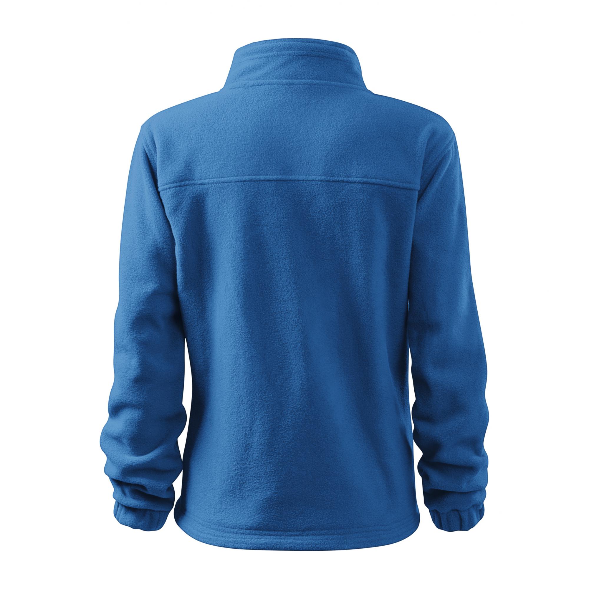 Jachetă fleece pentru damă Jacket 504 Albastru azuriu XS