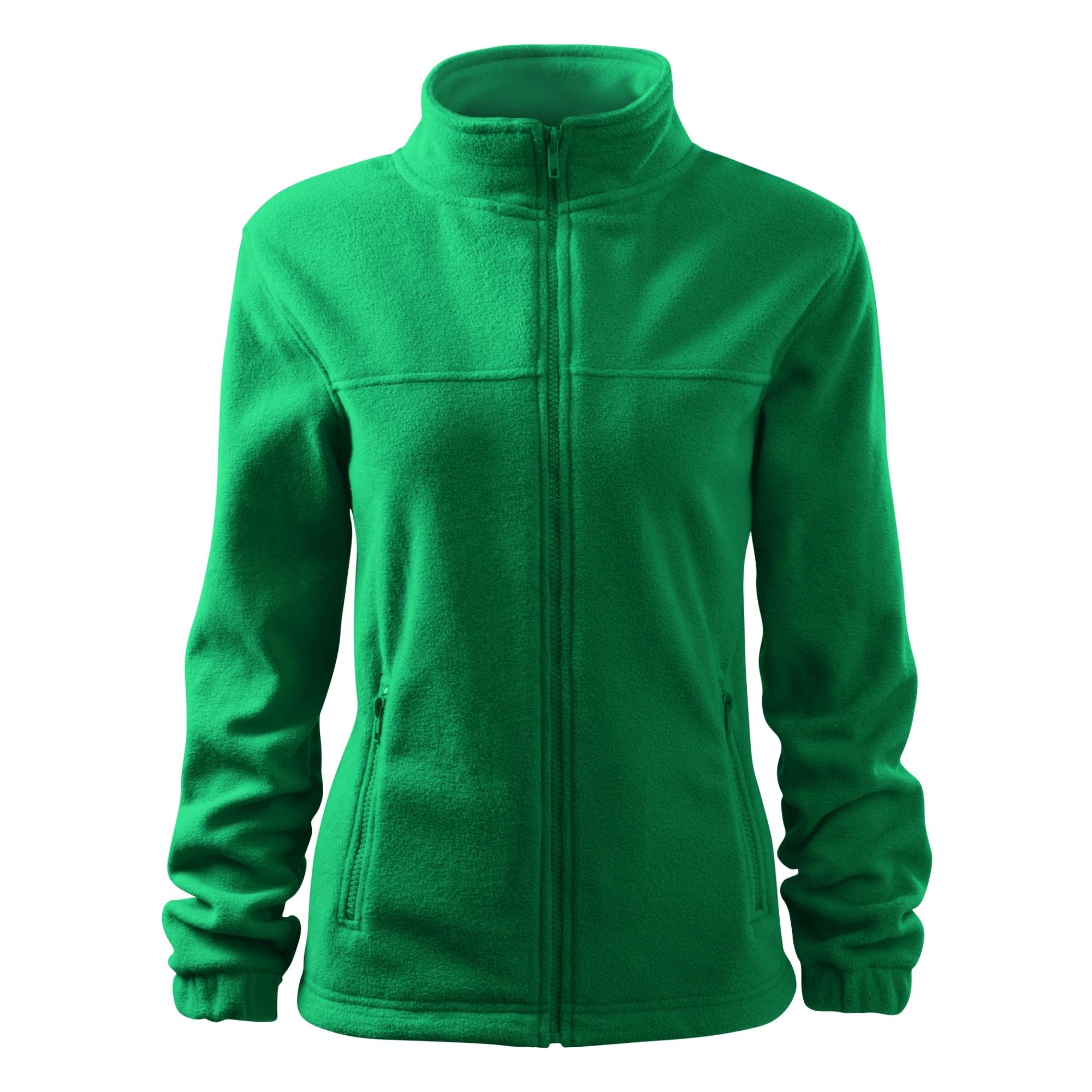 Jachetă fleece pentru damă Jacket 504 Verde mediu M