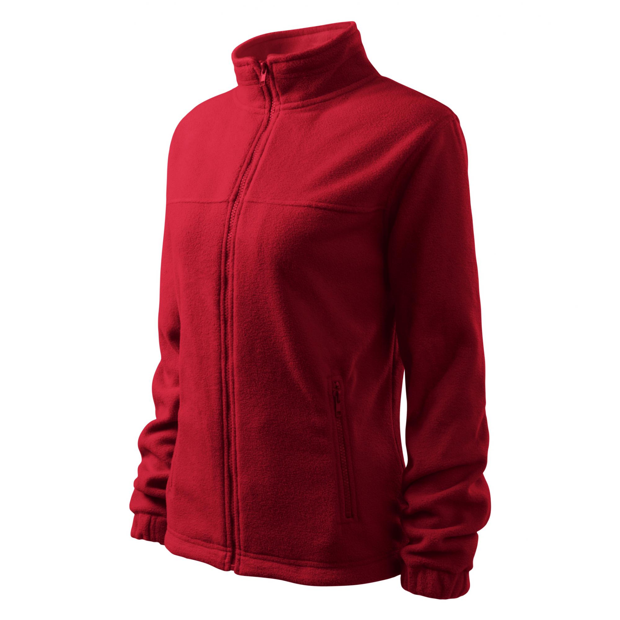 Jachetă fleece pentru damă Jacket 504 Rosu marlboro XL