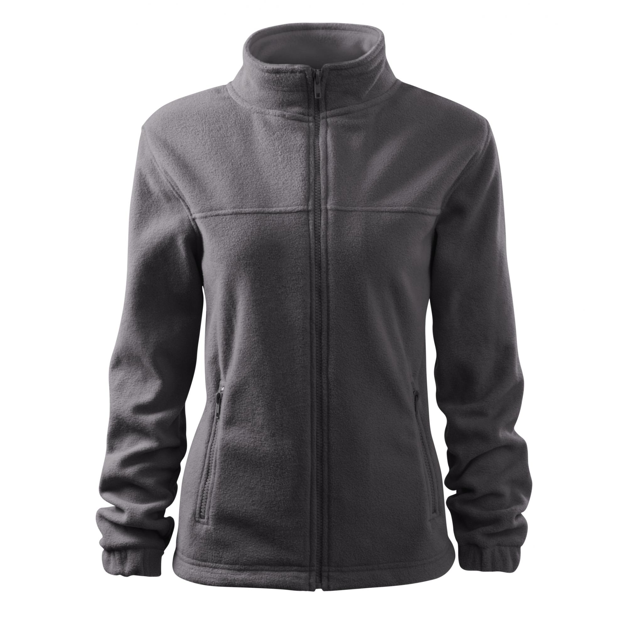 Jachetă fleece pentru damă Jacket 504 Gri metalic XS