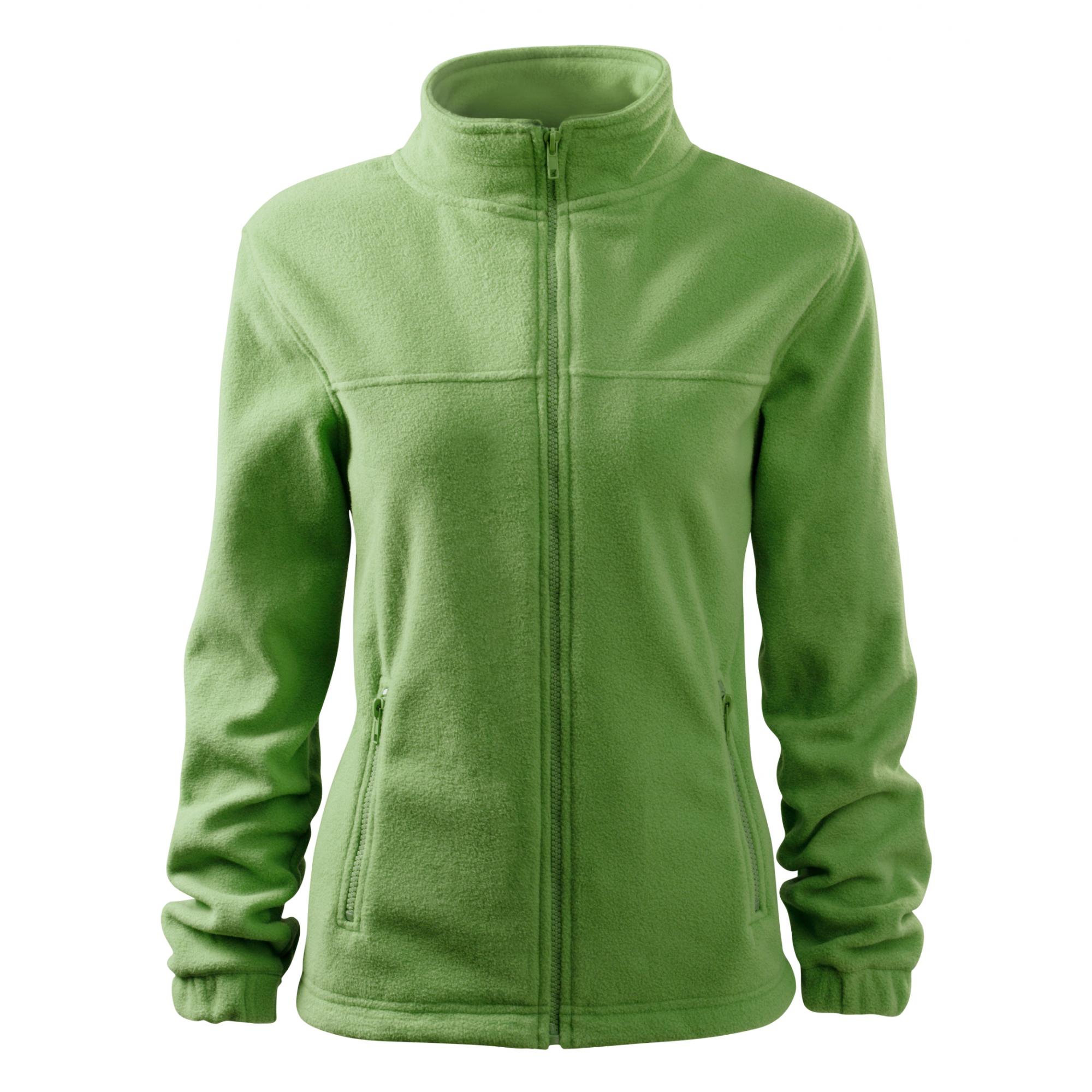 Jachetă fleece pentru damă Jacket 504 Verde iarba XS
