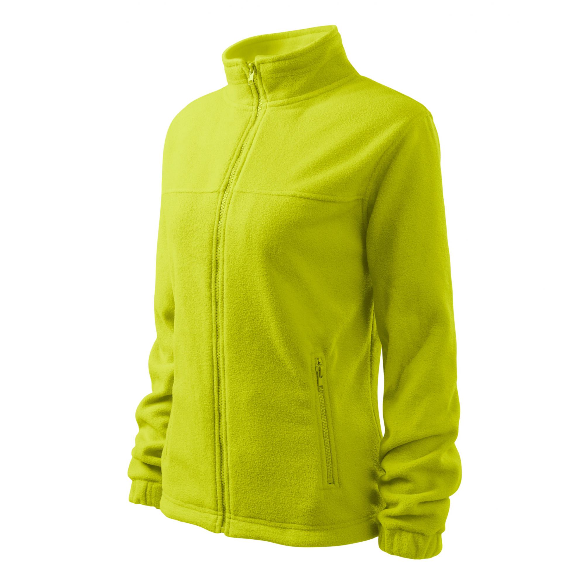 Jachetă fleece pentru damă Jacket 504 Lime XXL