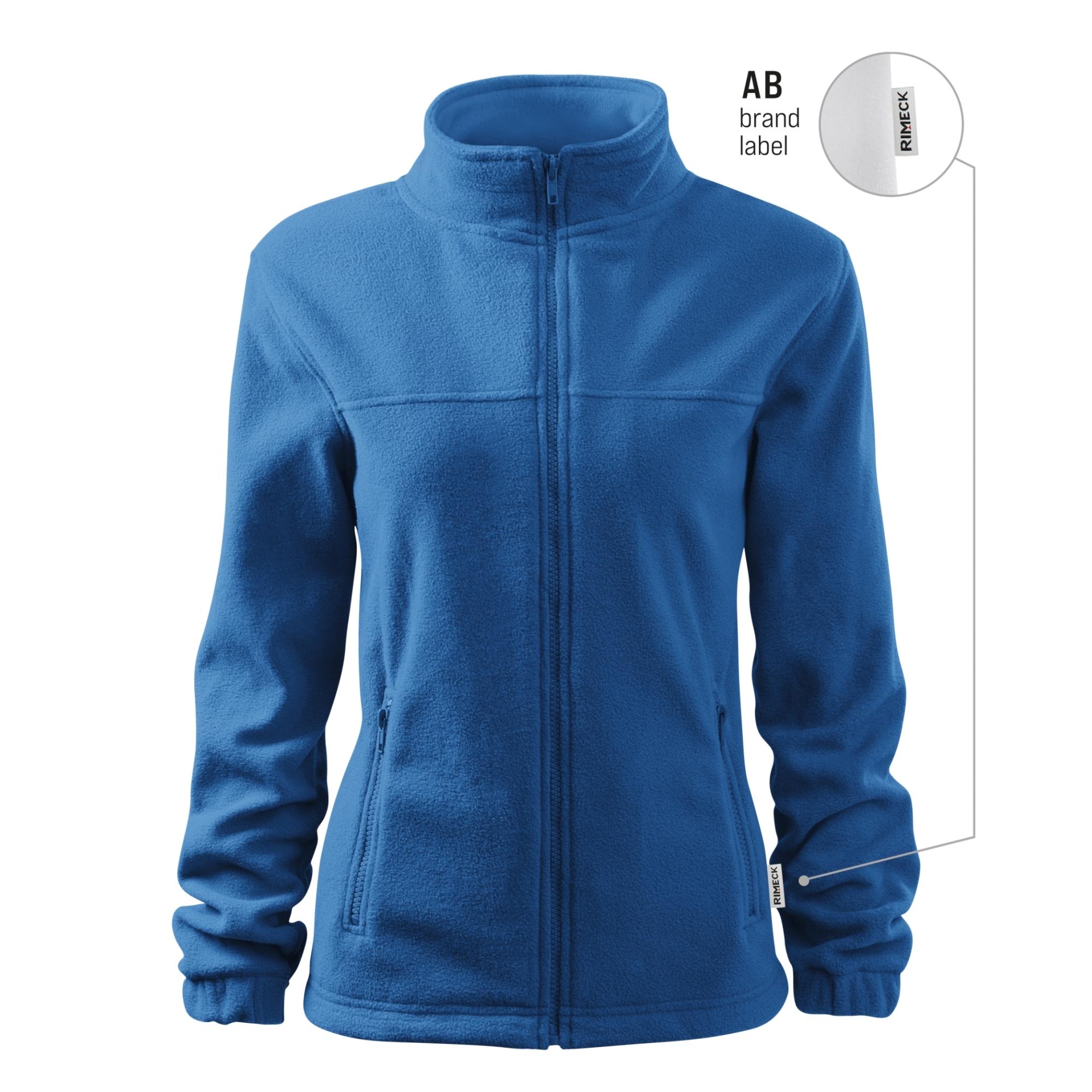 Jachetă fleece pentru damă Jacket 504 albastru azuriu 14 (brand label) XL