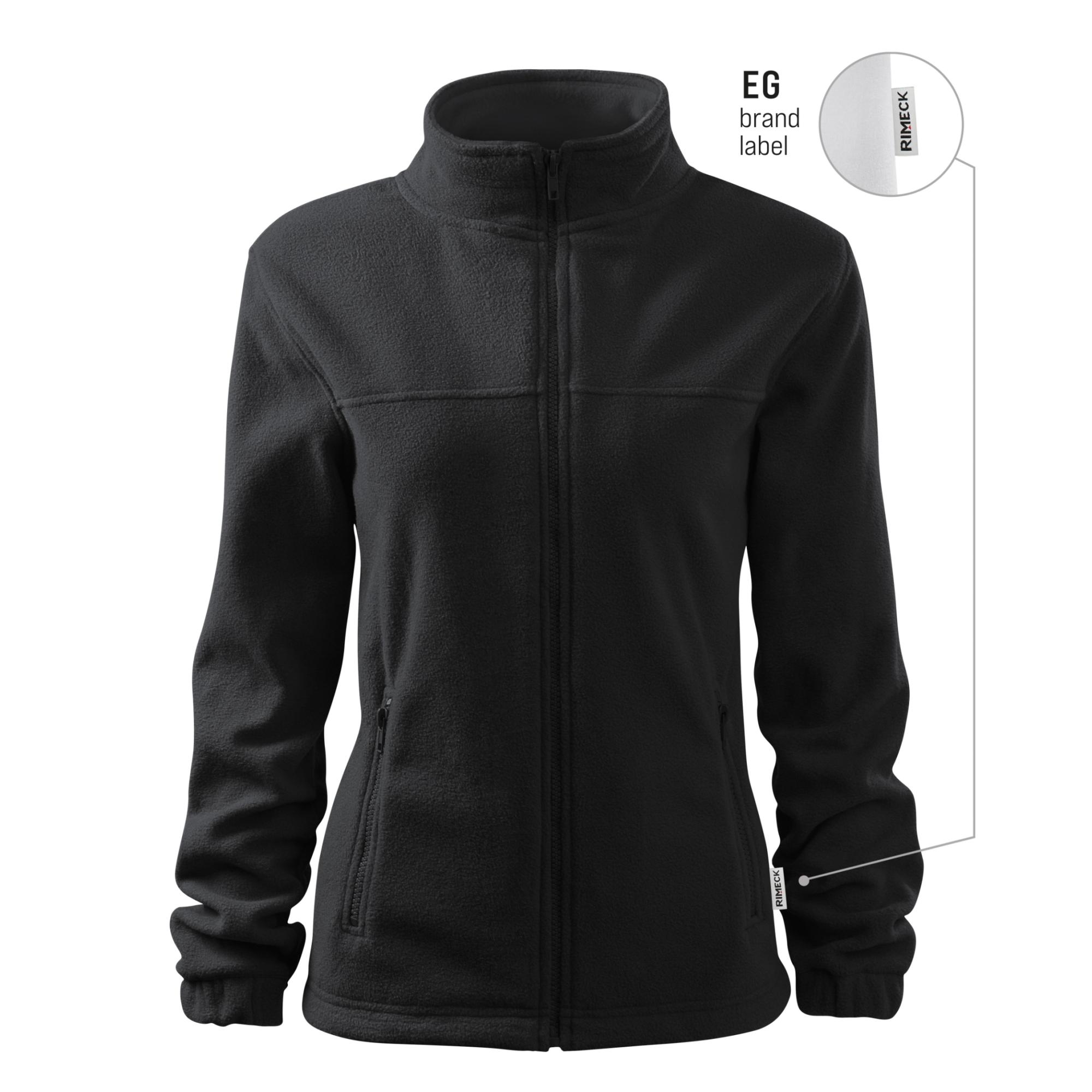 Jachetă fleece pentru damă Jacket 504 ebony gray 94 (brand label) L