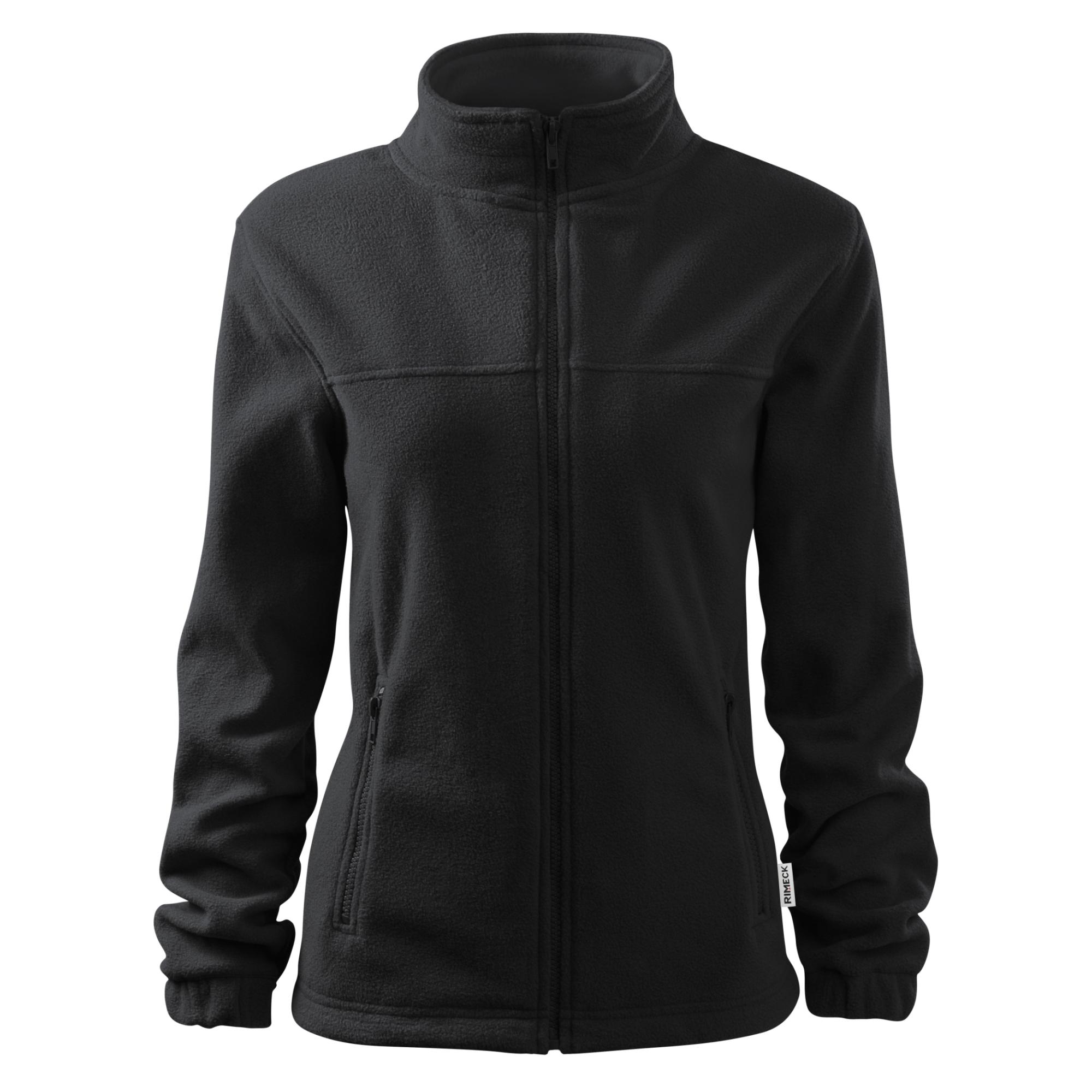 Jachetă fleece pentru damă Jacket 504 ebony gray 94 (brand label) L