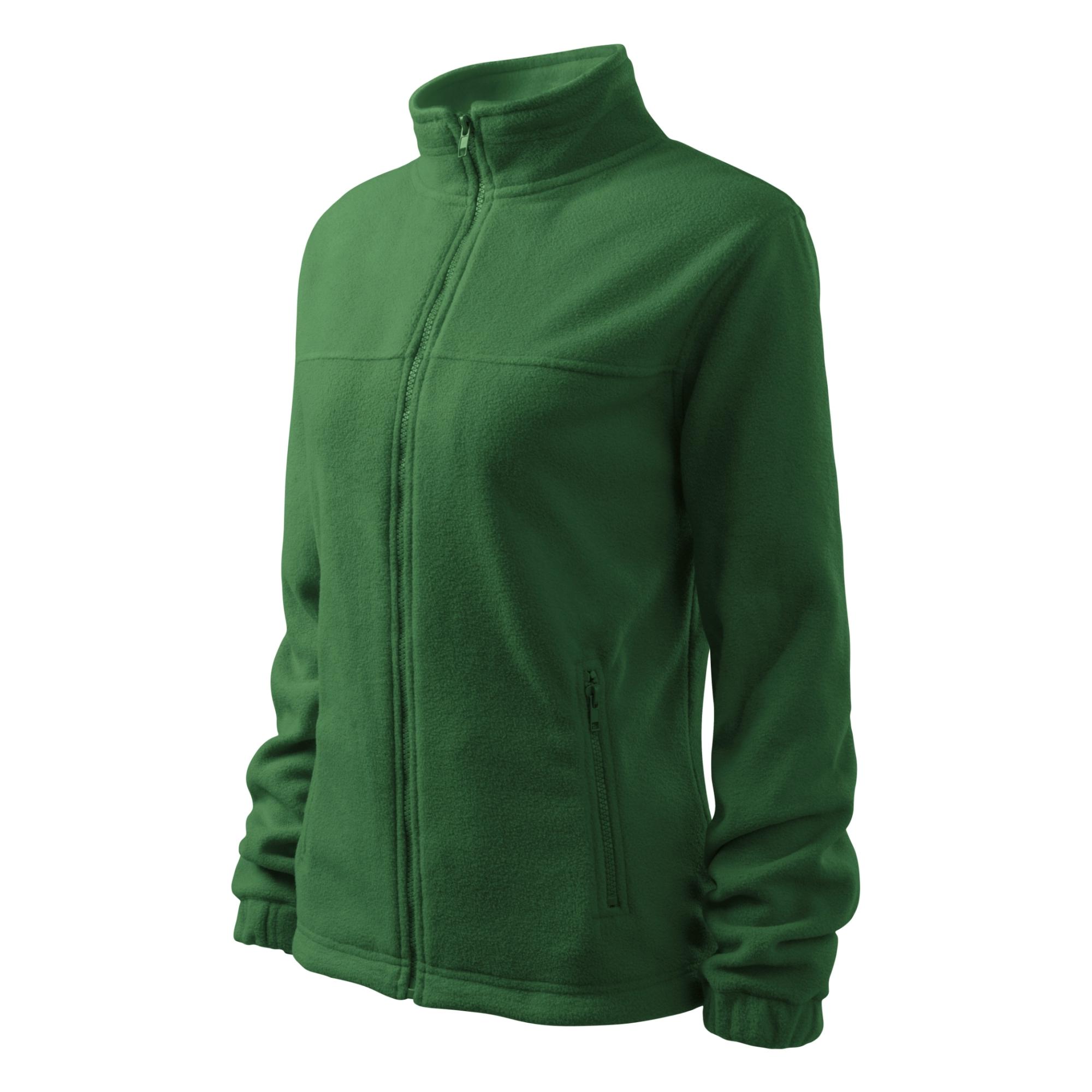 Jachetă fleece pentru damă Jacket 504 verde sticlă 06 (brand label)