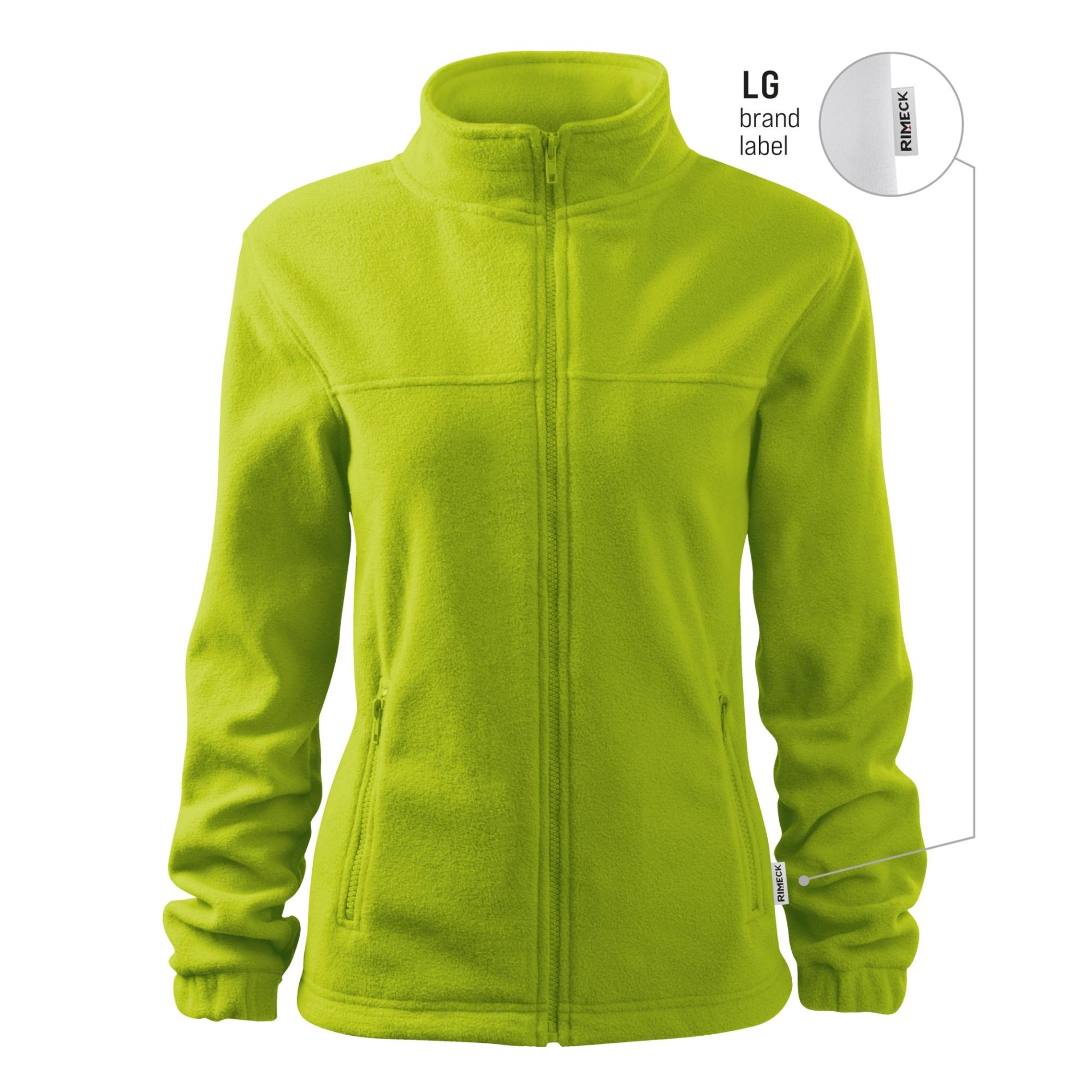 Jachetă fleece pentru damă Jacket 504 lime 62 (brand label) S