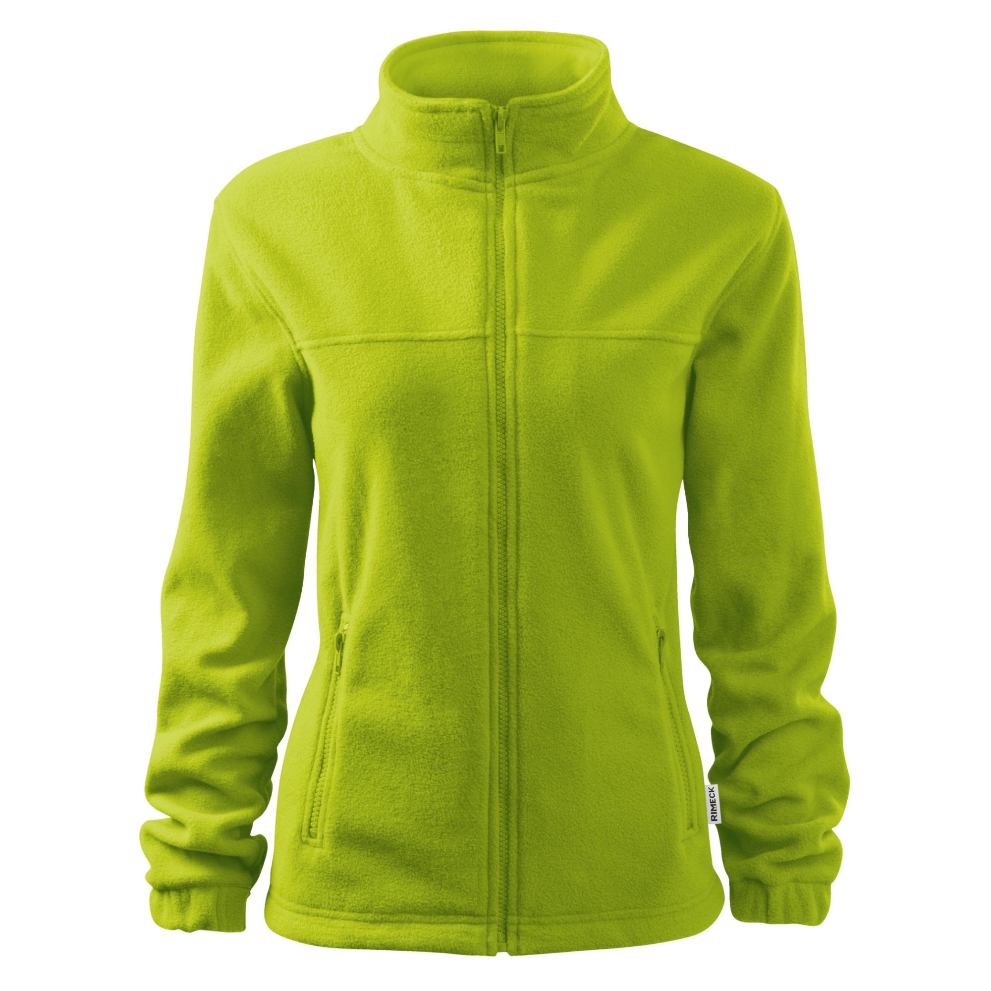 Jachetă fleece pentru damă Jacket 504 lime 62 (brand label) S