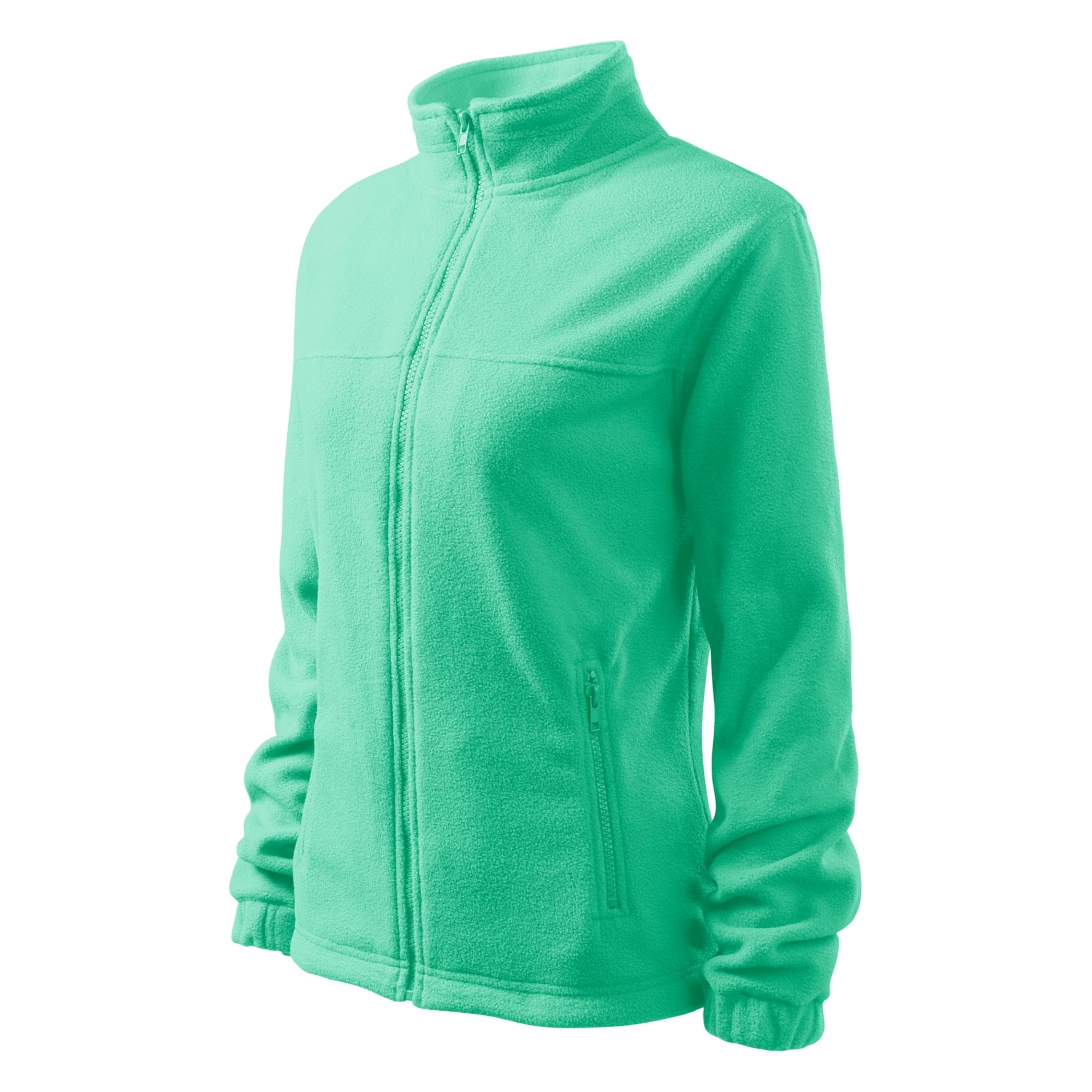 Jachetă fleece pentru damă Jacket 504 verde mentă 95 (brand label)