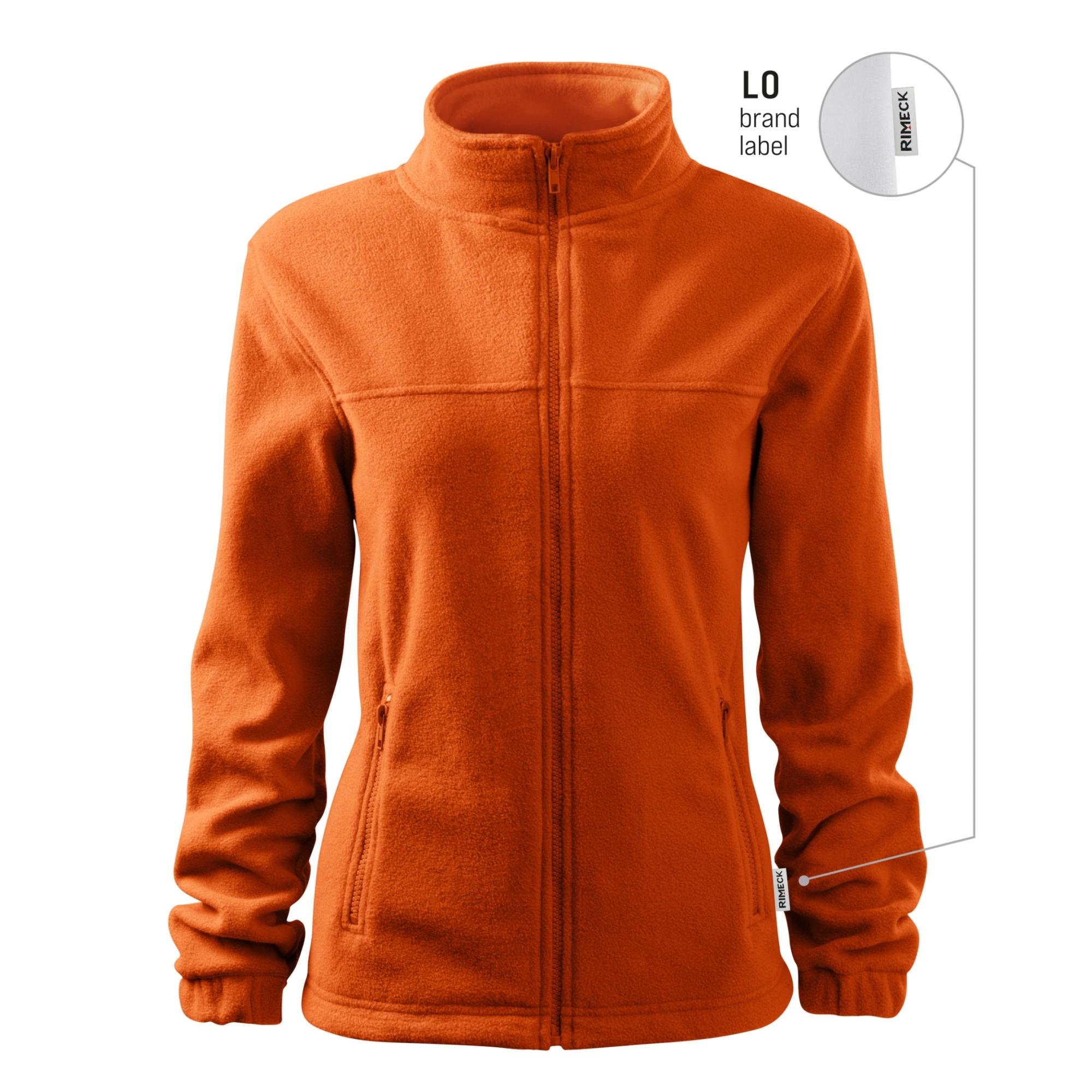 Jachetă fleece pentru damă Jacket 504 portocaliu 11 (brand label) L