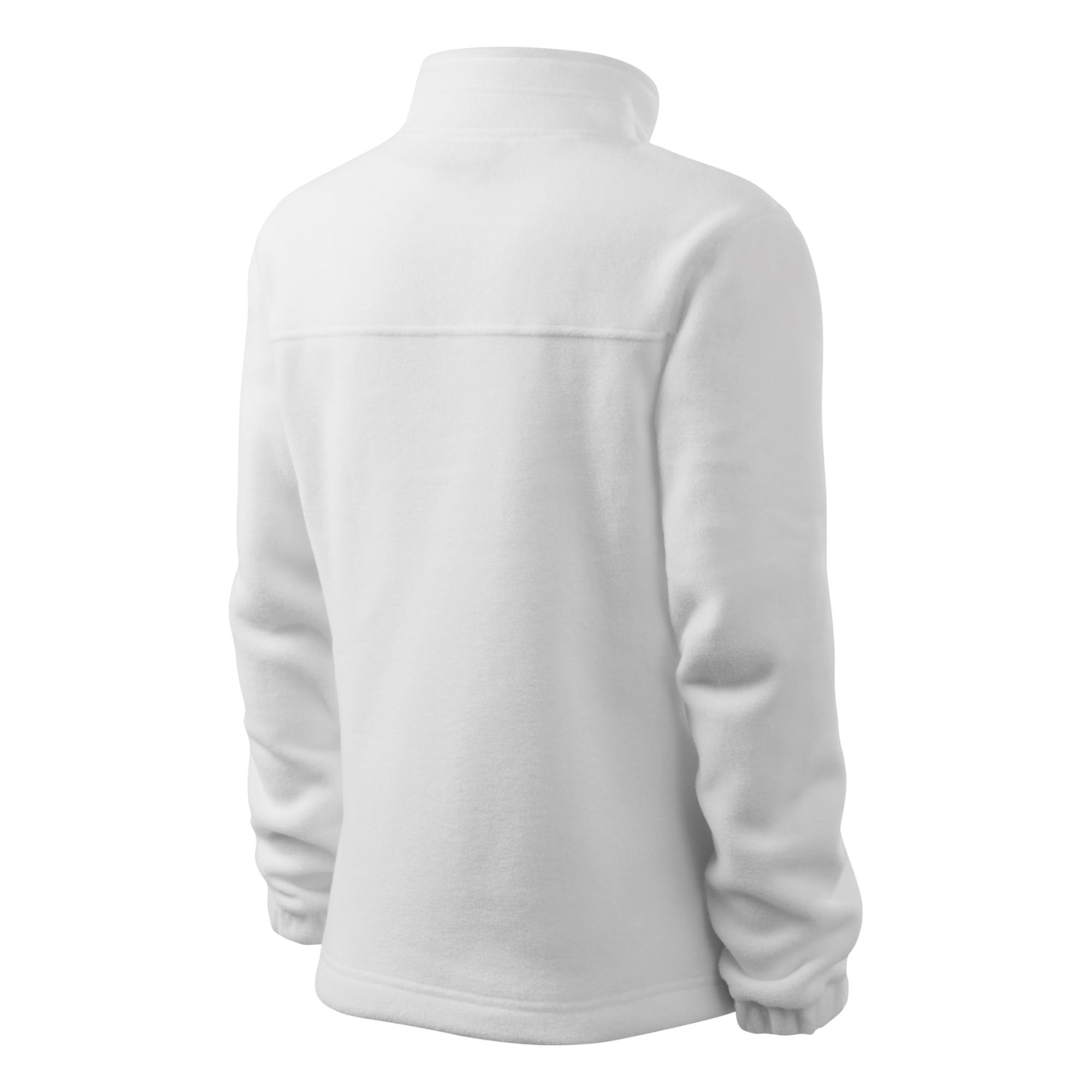 Jachetă fleece pentru damă Jacket 504 alb 00 (brand label) XS