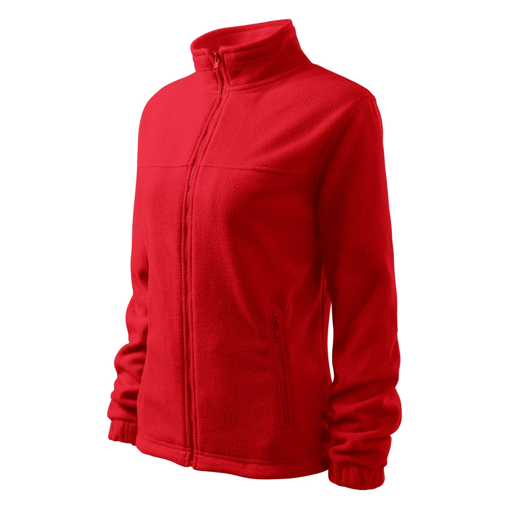 Jachetă fleece pentru damă Jacket 504 roşu 07 (brand label) XS