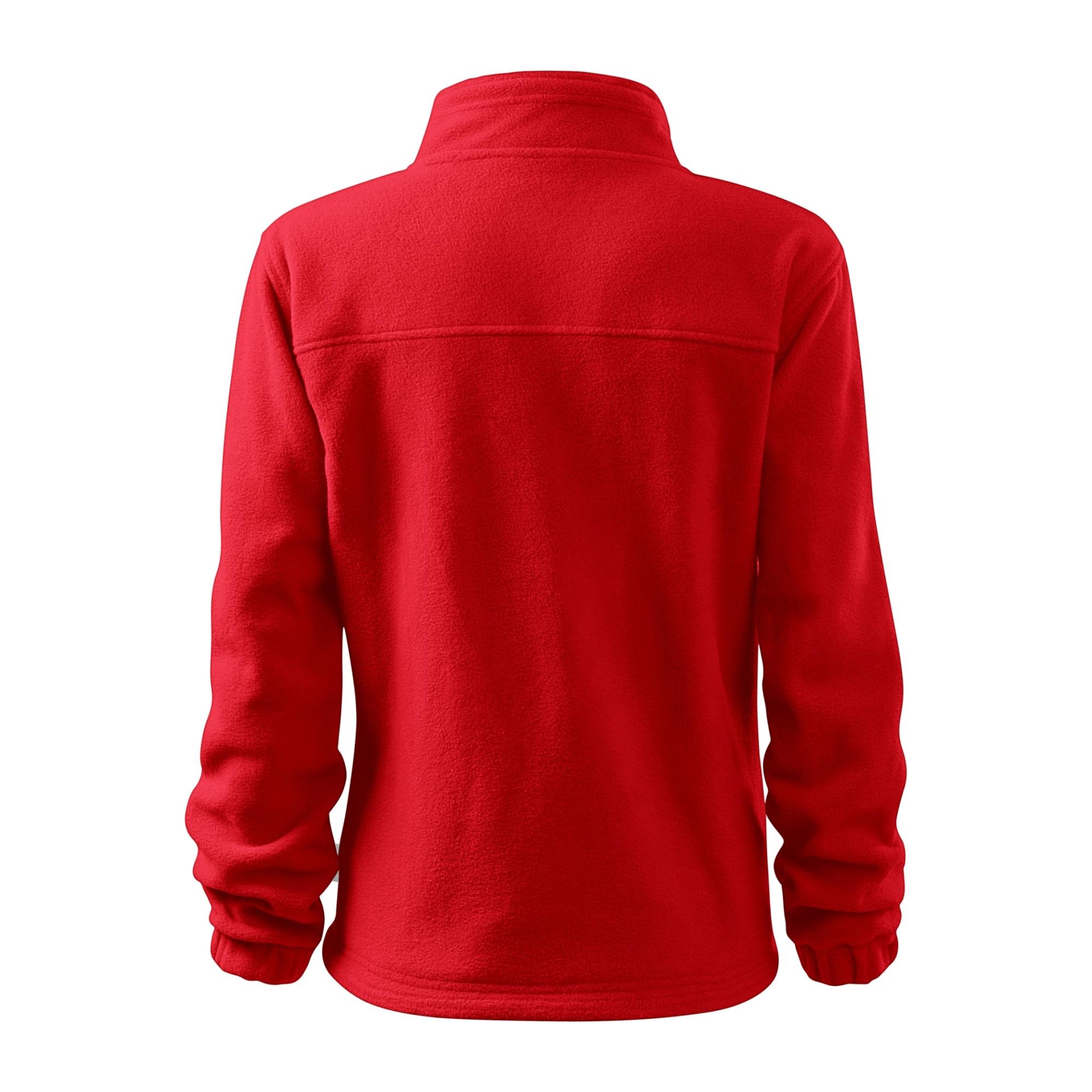 Jachetă fleece pentru damă Jacket 504 roşu 07 (brand label) XS
