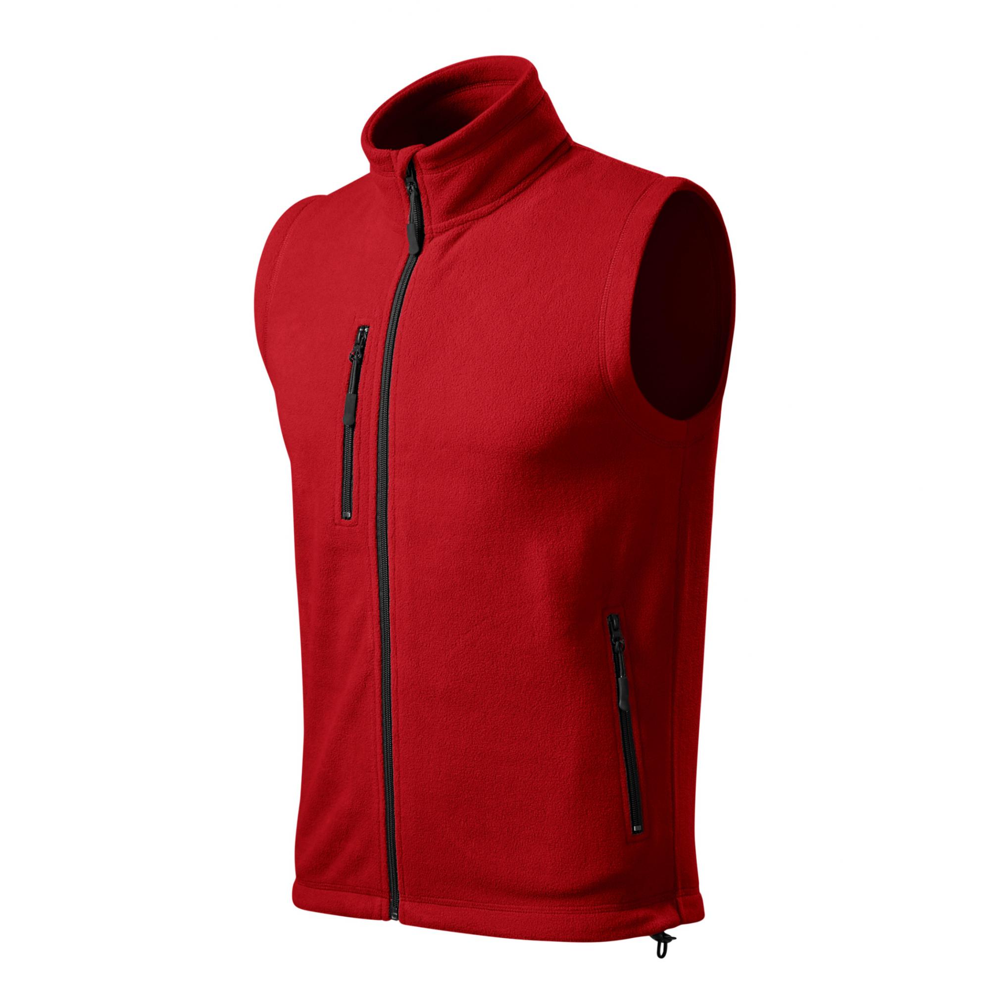 Fleece vestă unisex Exit 525 Roșu