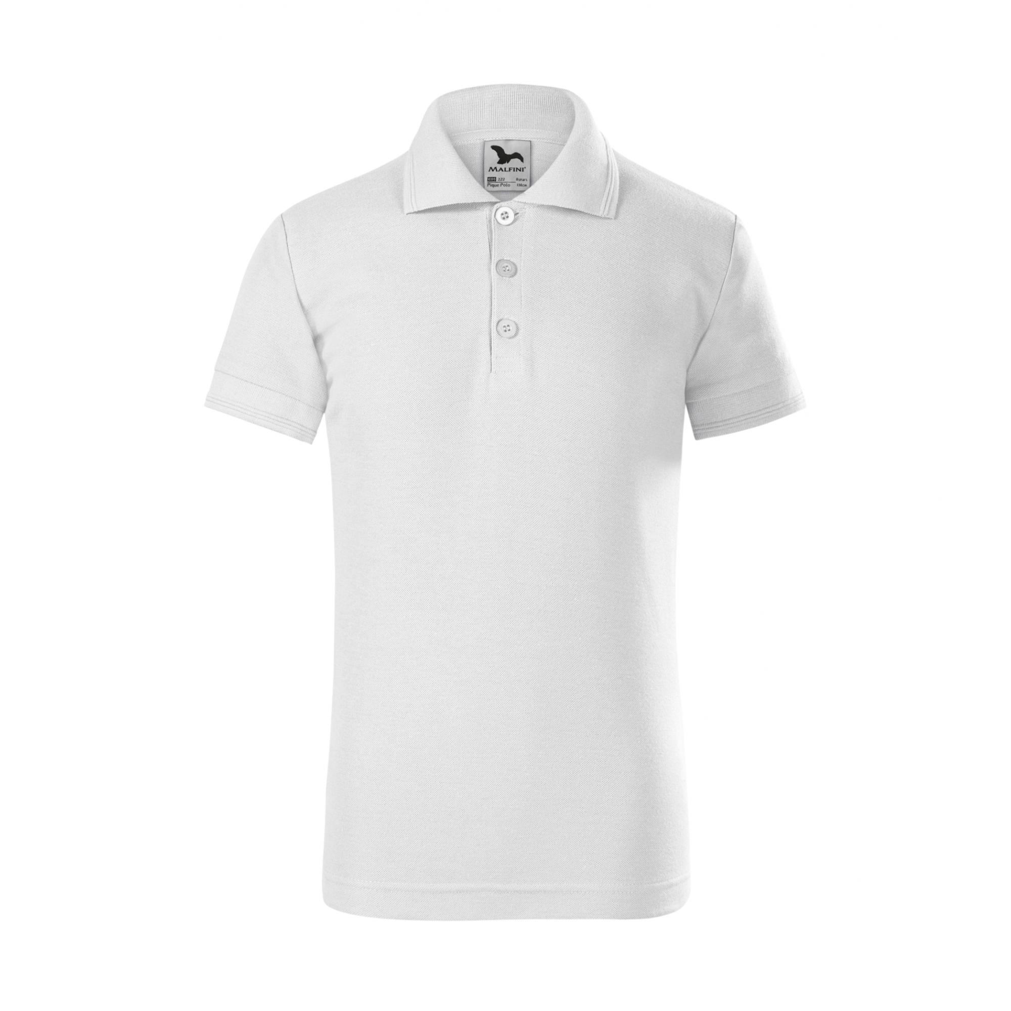 Tricou polo pentru copii Pique Polo 222 Alb 4ani