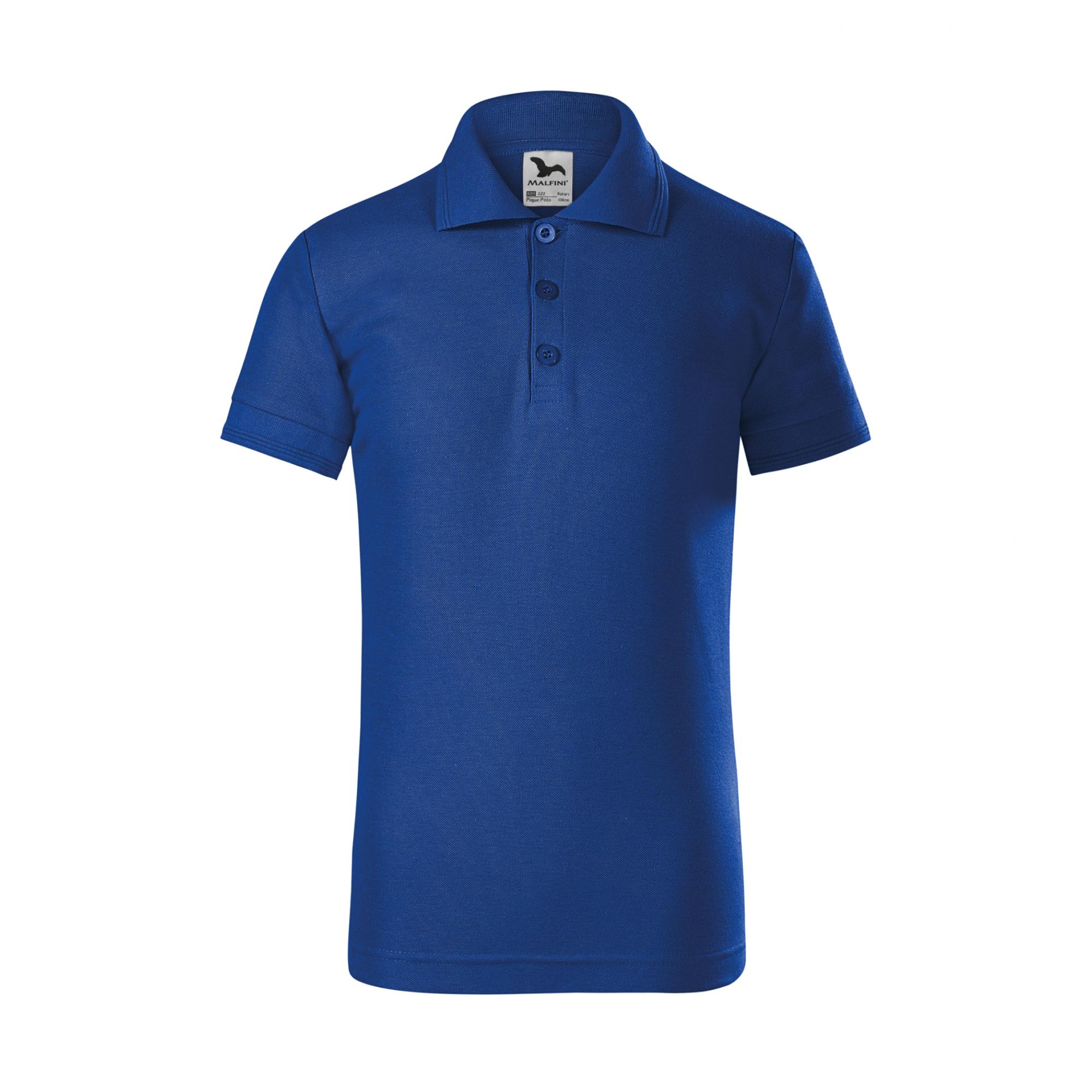 Tricou polo pentru copii Pique Polo 222 Albastru regal 6ani