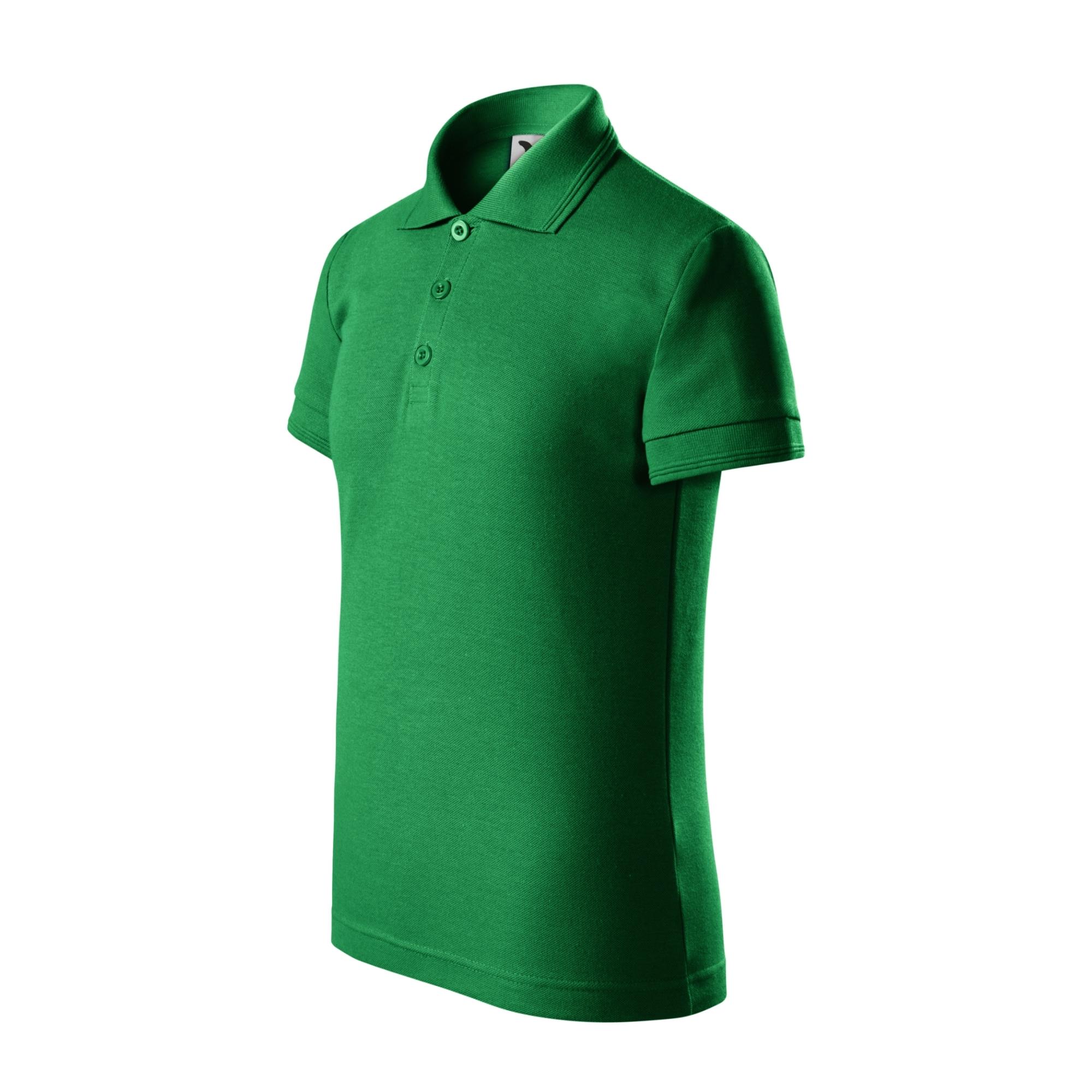 Tricou polo pentru copii Pique Polo 222 Verde mediu 8 ani