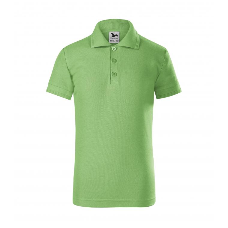 Tricou polo pentru copii Pique Polo 222 Verde iarba 10ani
