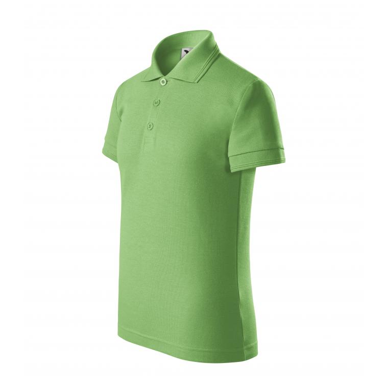 Tricou polo pentru copii Pique Polo 222 Verde iarba 8ani