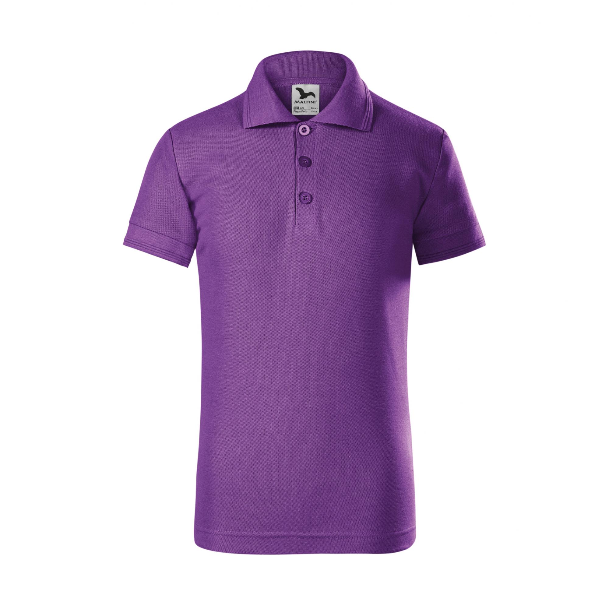 Tricou polo pentru copii Pique Polo 222 Violet 8ani