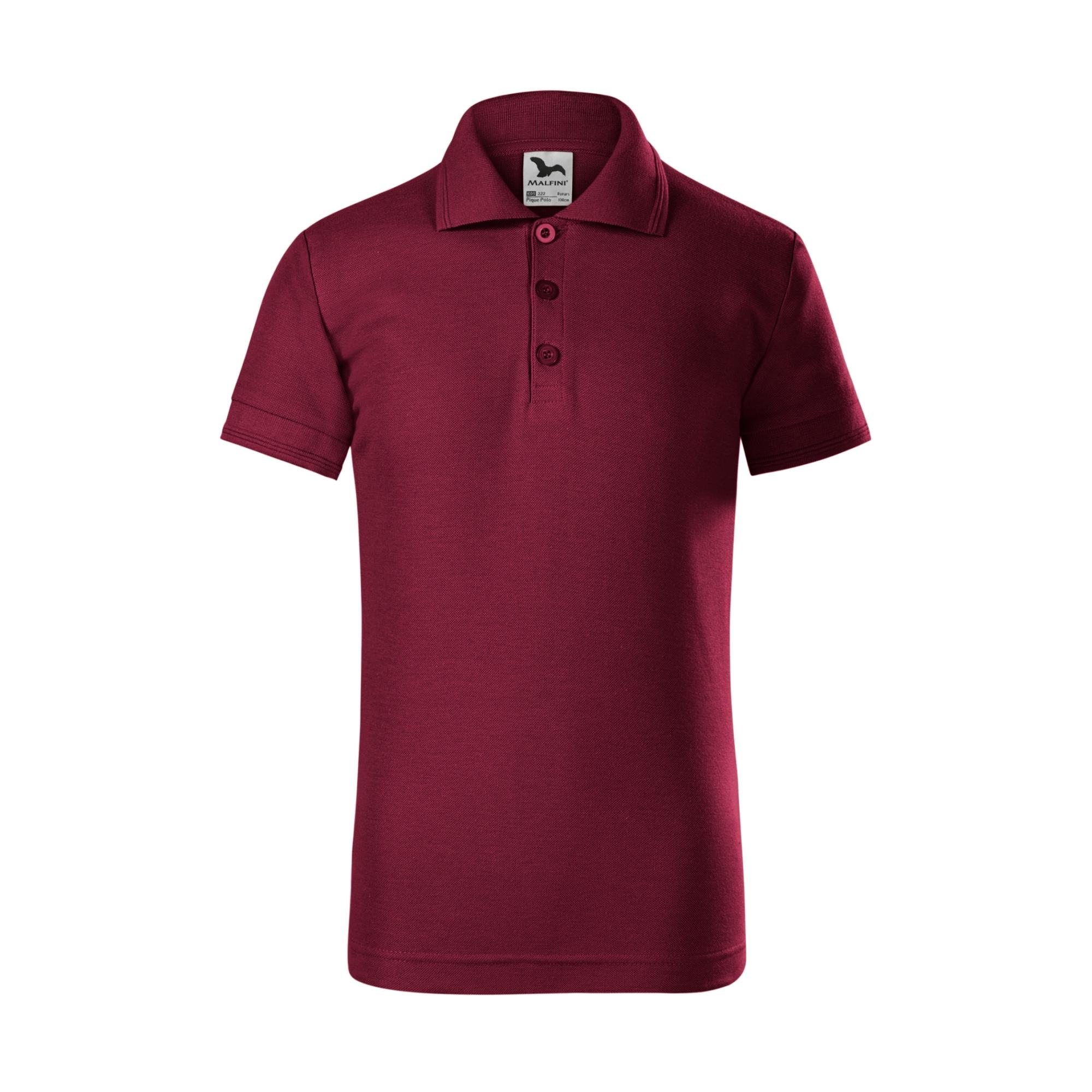 Tricou polo pentru copii Pique Polo 222 Garnet 8 ani