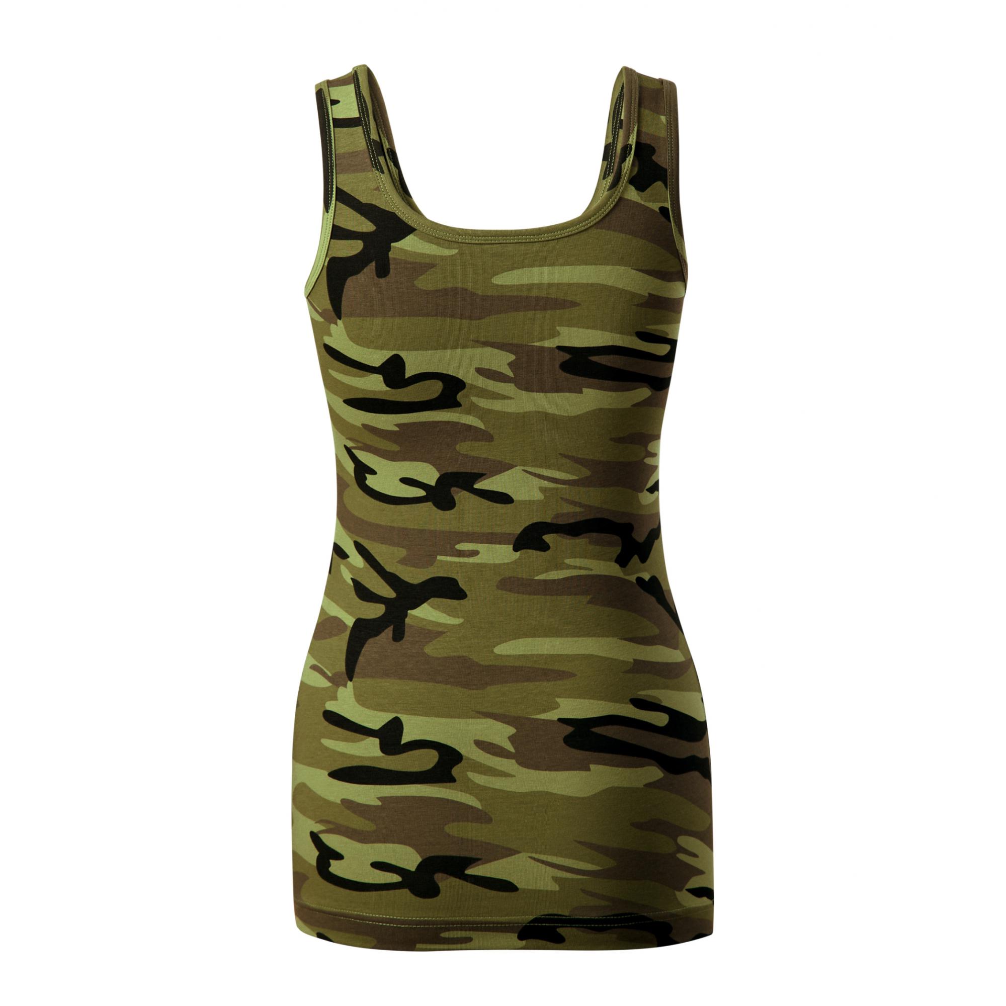 Top pentru damă Camo Triumph C36 Camuflaj verde L