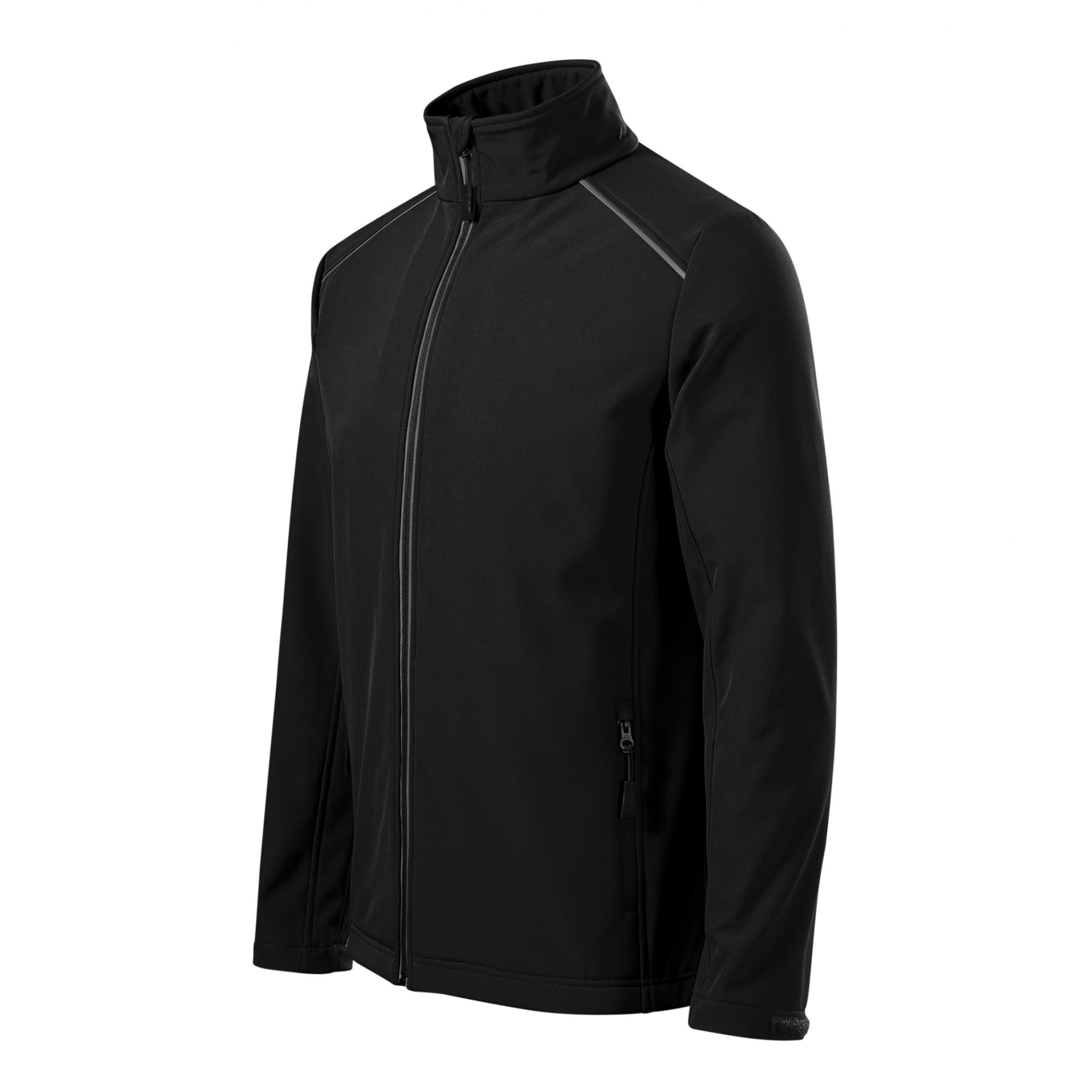 Jachetă softshell pentru bărbaţi Valley 536 Negru