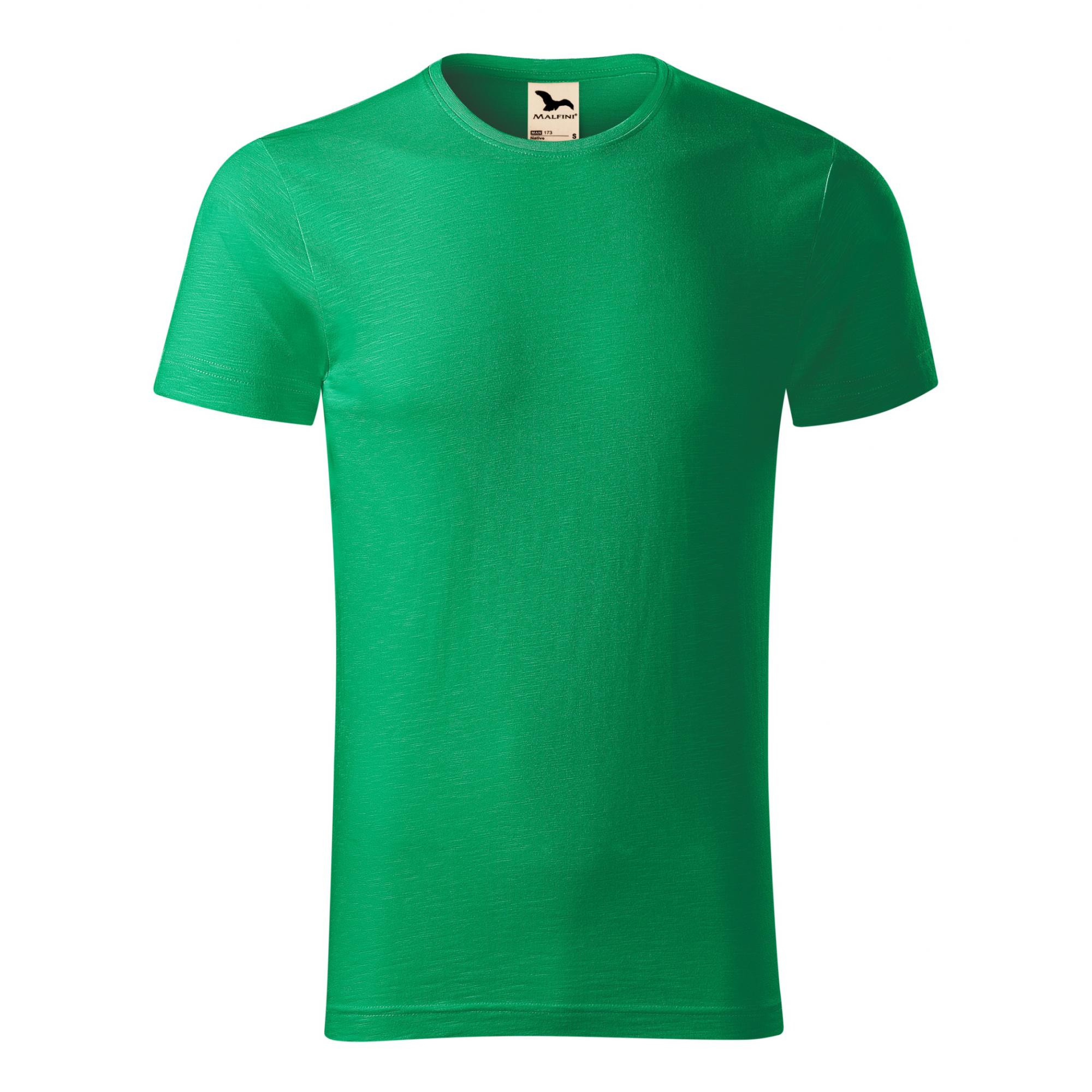 Tricou pentru bărbaţi Native 173 Verde mediu XXL