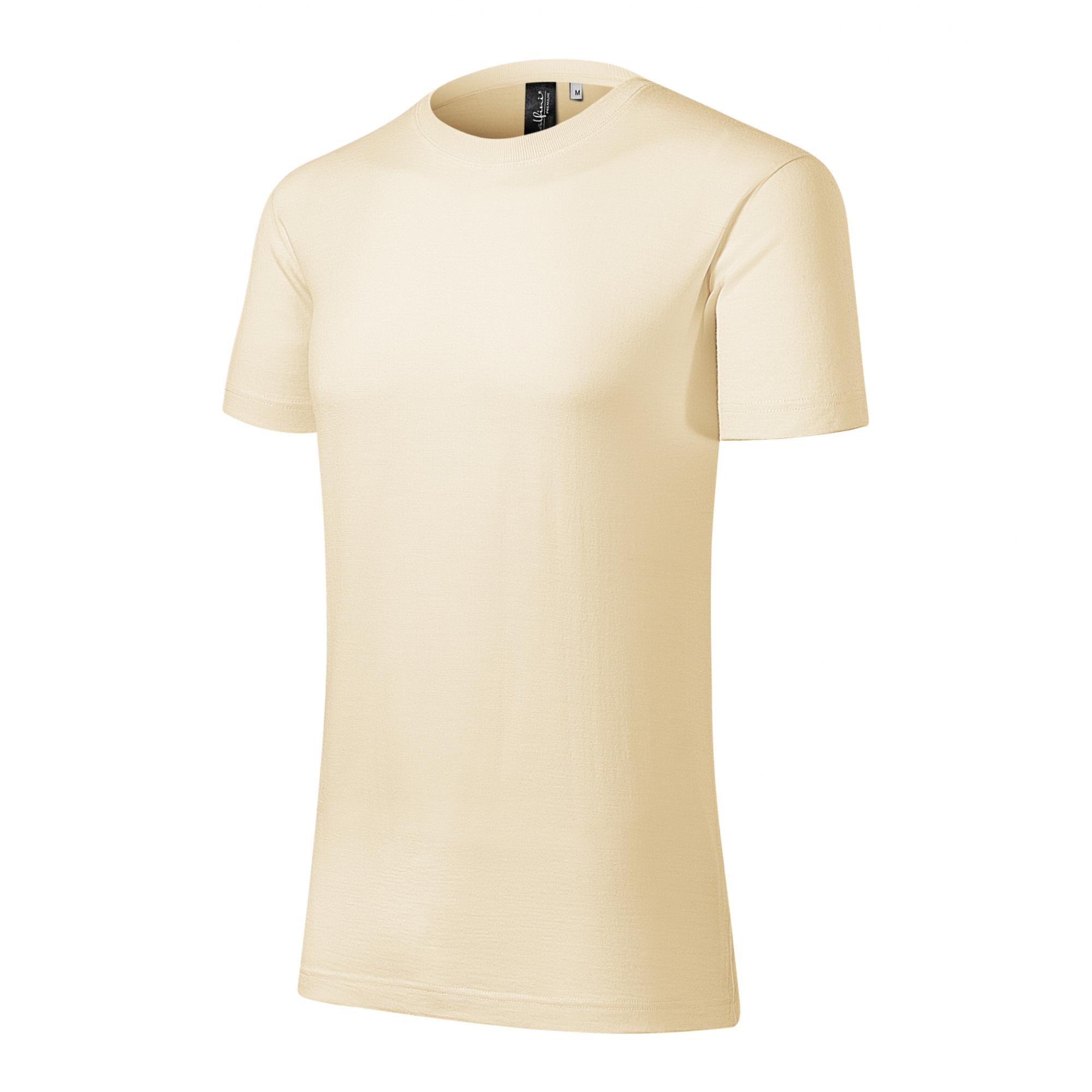 Tricou pentru bărbaţi Merino Rise 157 Migdală