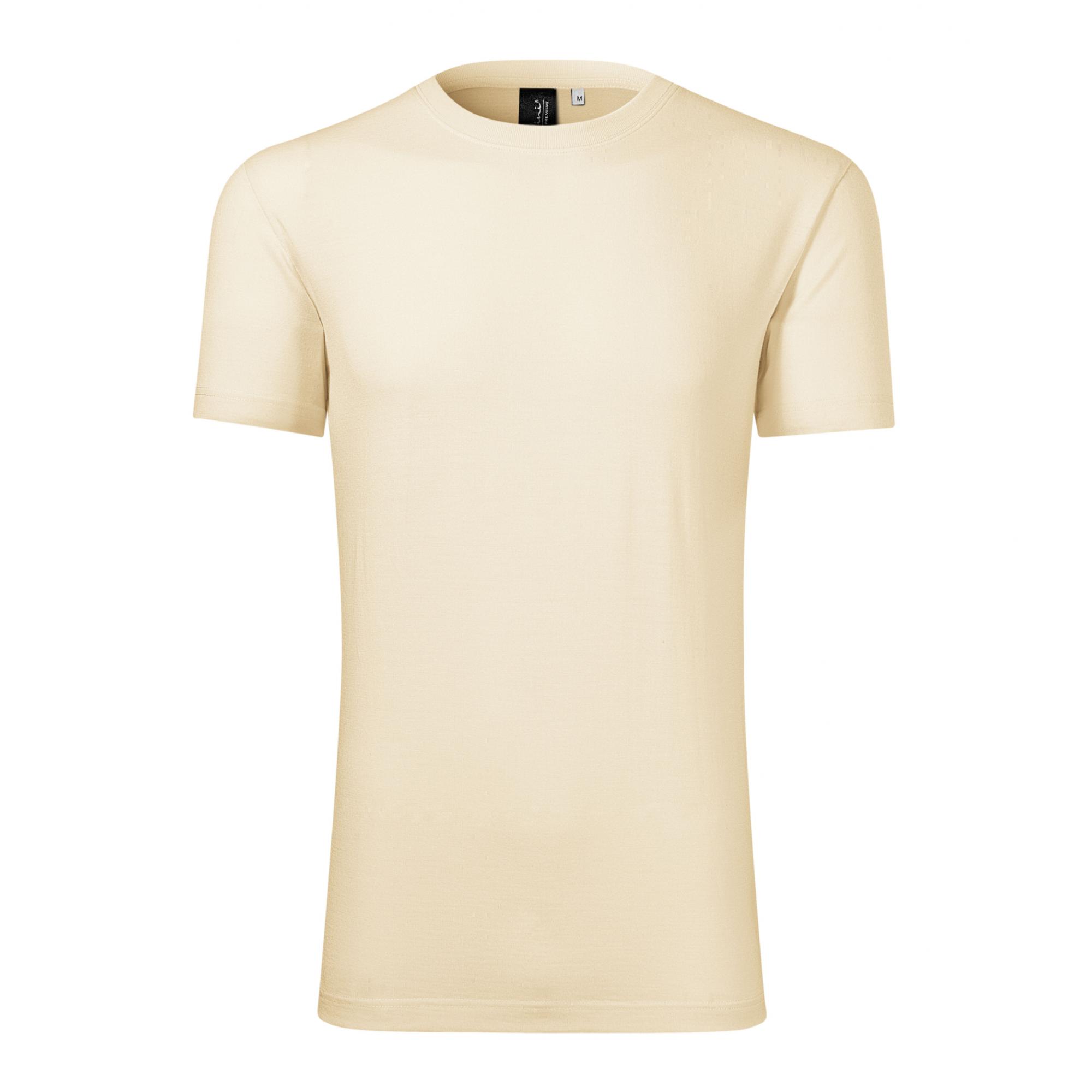 Tricou pentru bărbaţi Merino Rise 157 Migdala L
