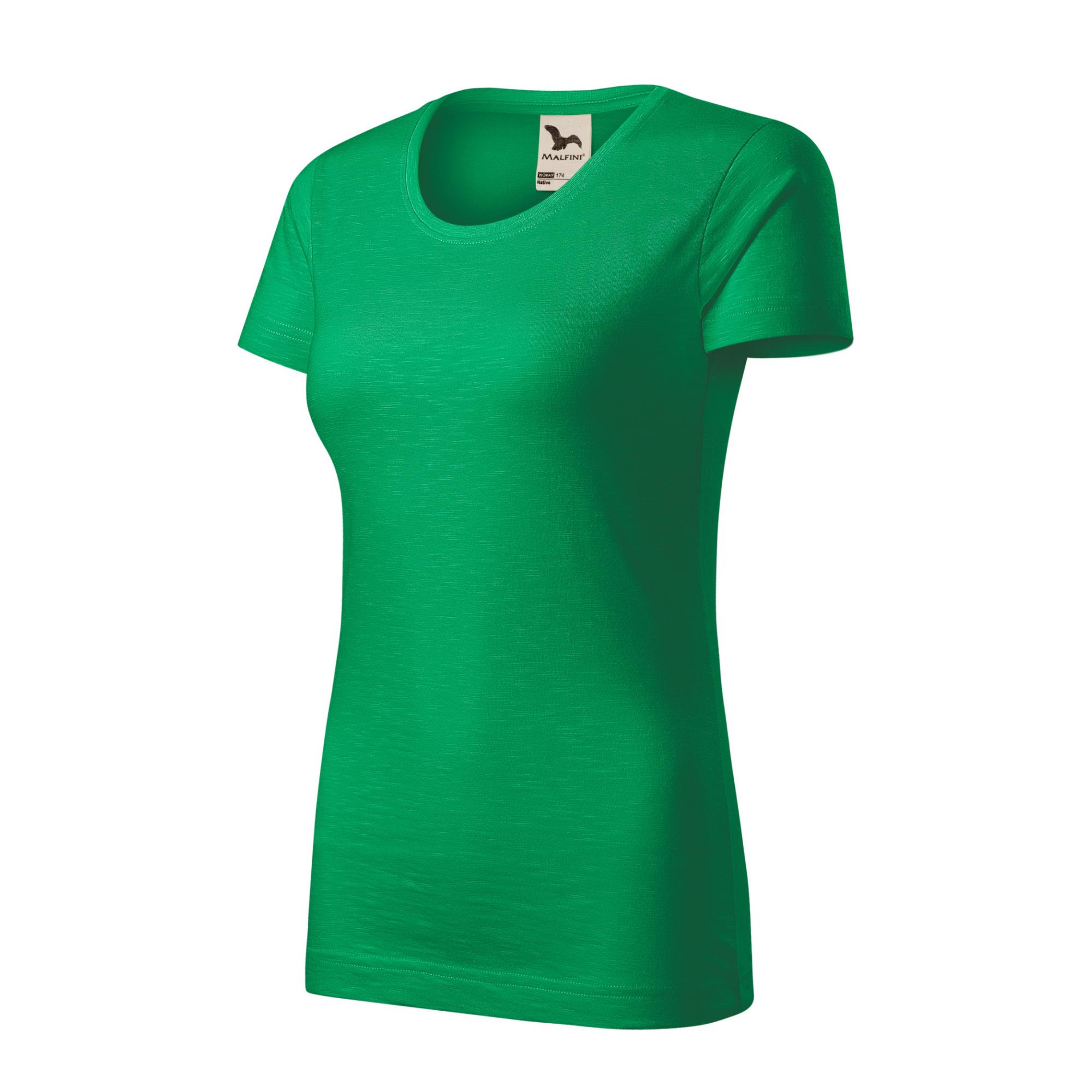 Tricou pentru damă Native 174 Verde mediu L