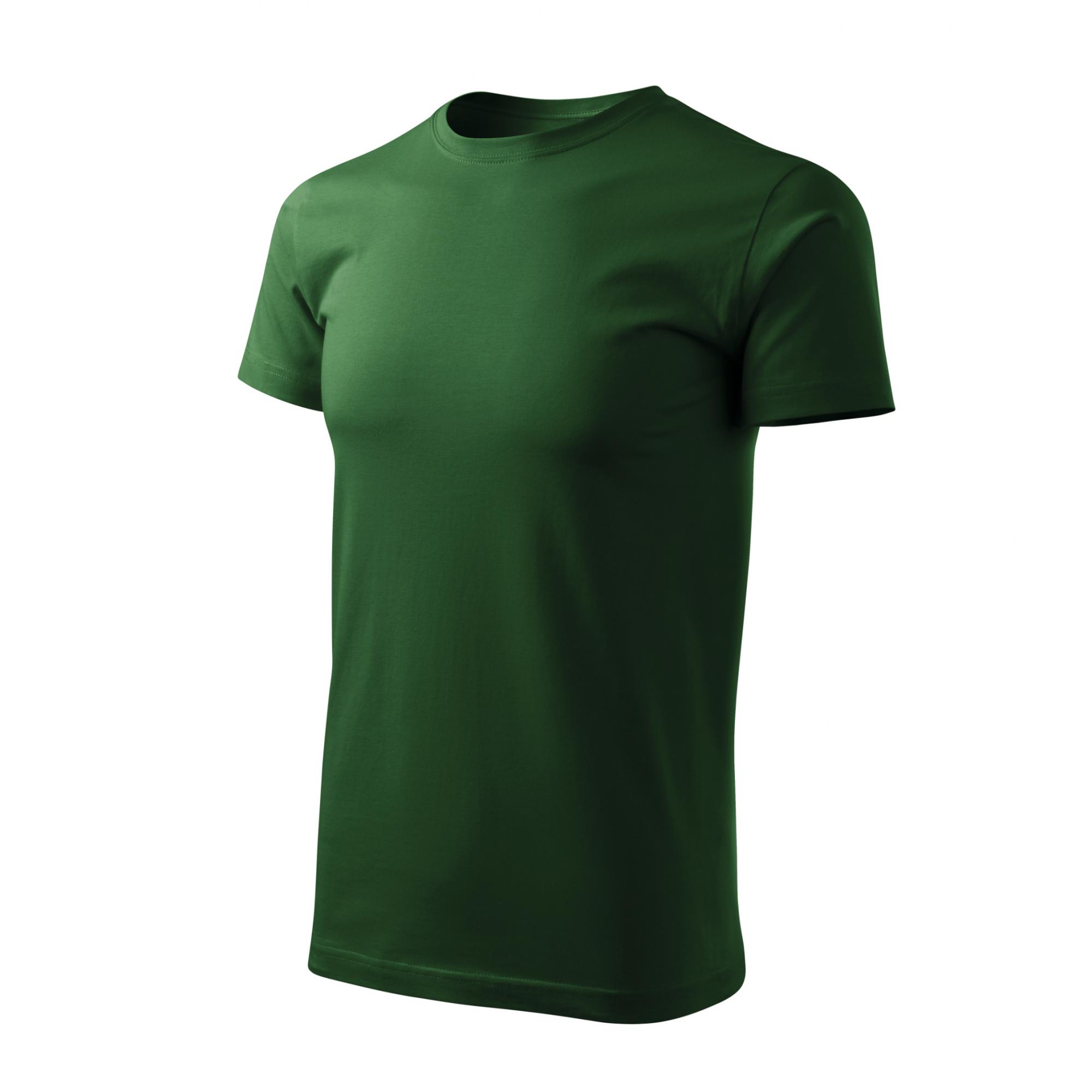 Tricou pentru bărbaţi Basic Free F29 Verde sticla S