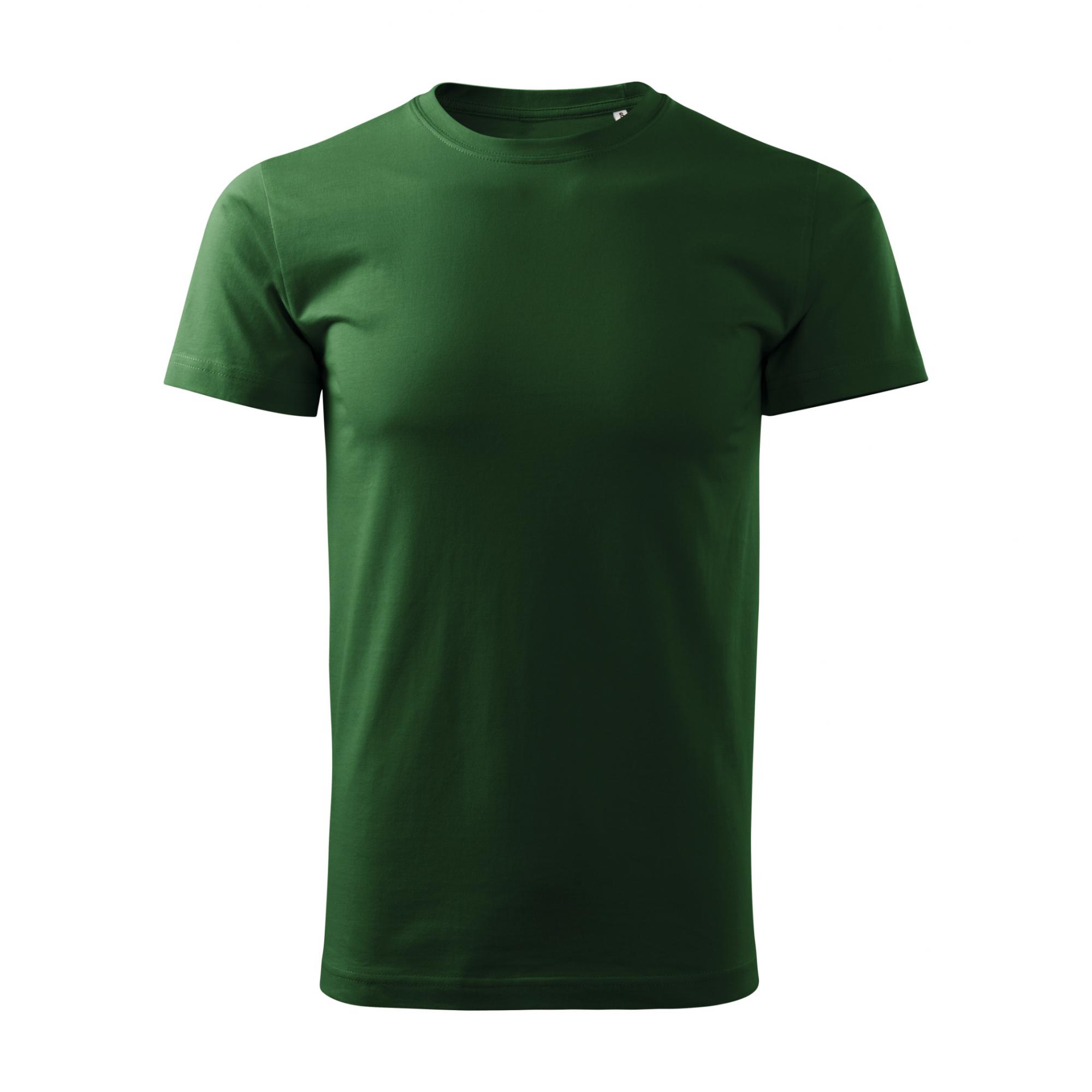 Tricou pentru bărbaţi Basic Free F29 Verde sticla XXL