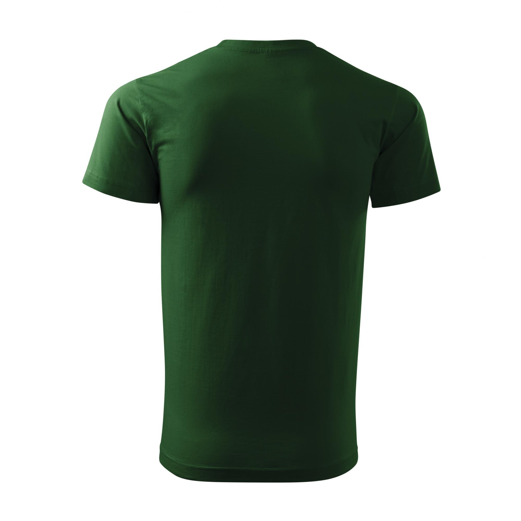 Tricou pentru bărbaţi Basic Free F29 Verde sticla XXL