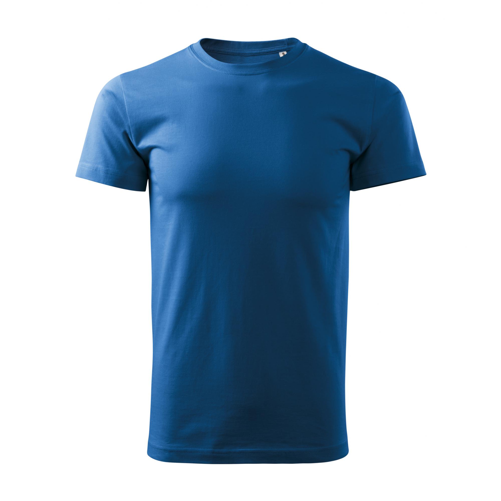 Tricou pentru bărbaţi Basic Free F29 Albastru azuriu XXL