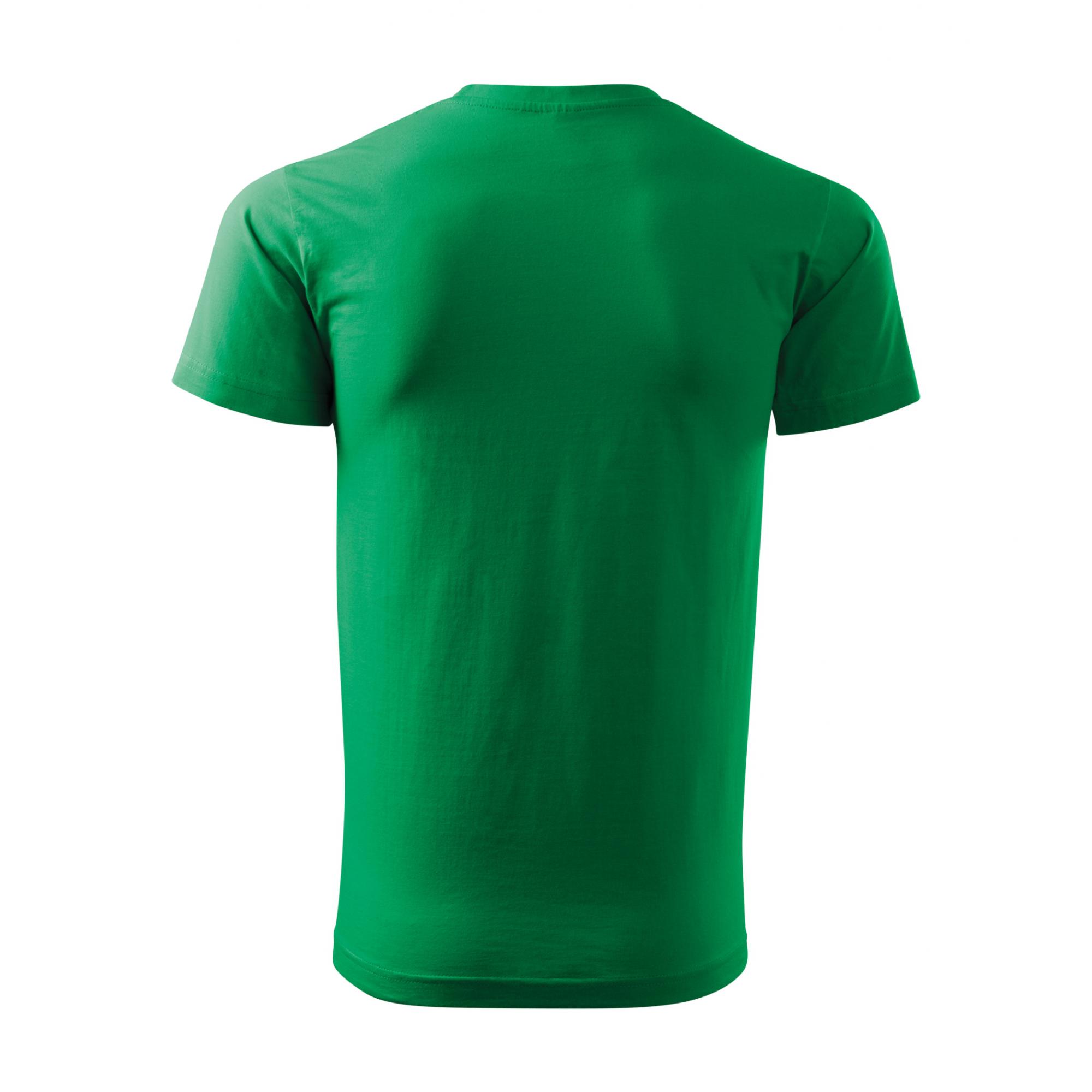 Tricou pentru bărbaţi Basic Free F29 Verde mediu XXL