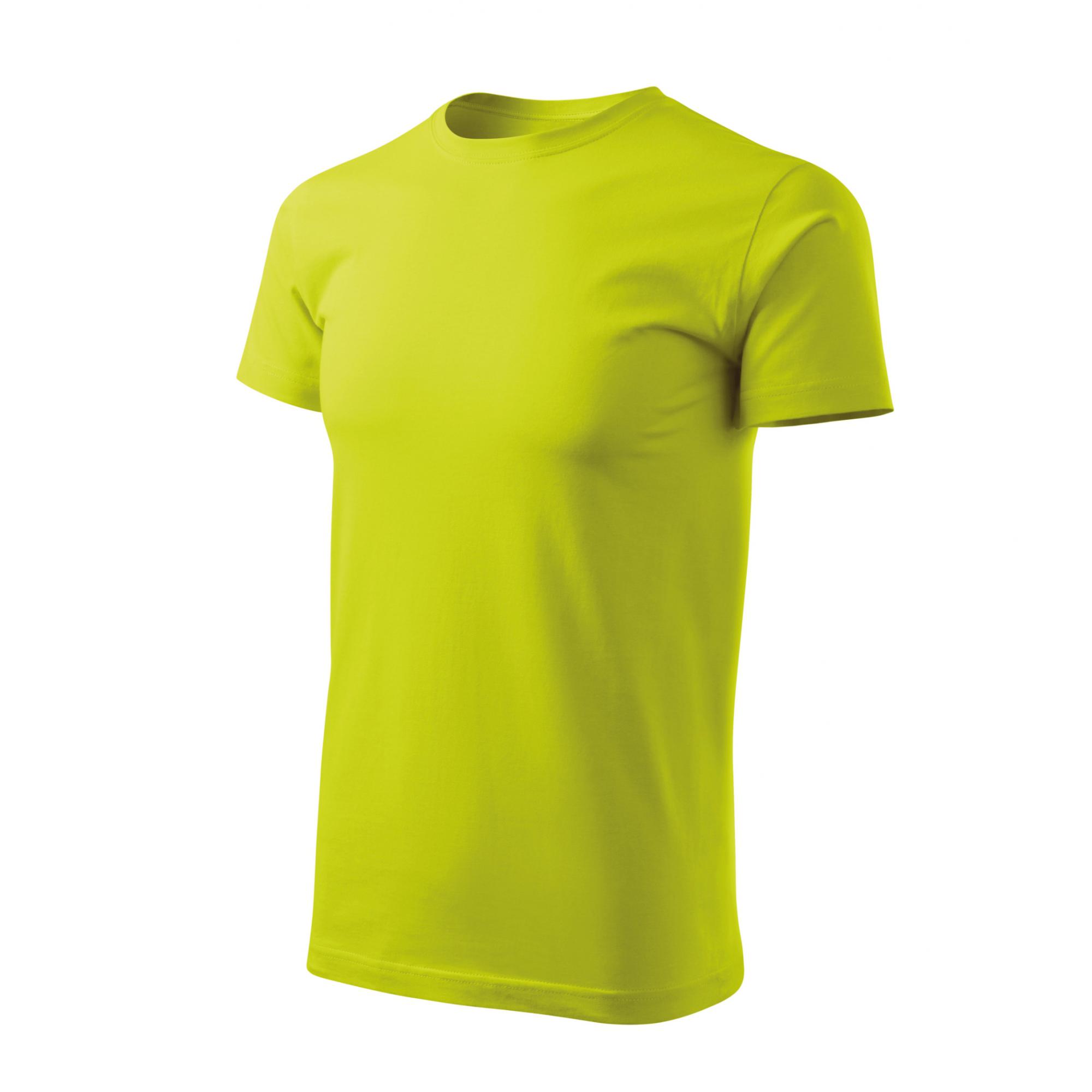 Tricou pentru bărbaţi Basic Free F29 Lime